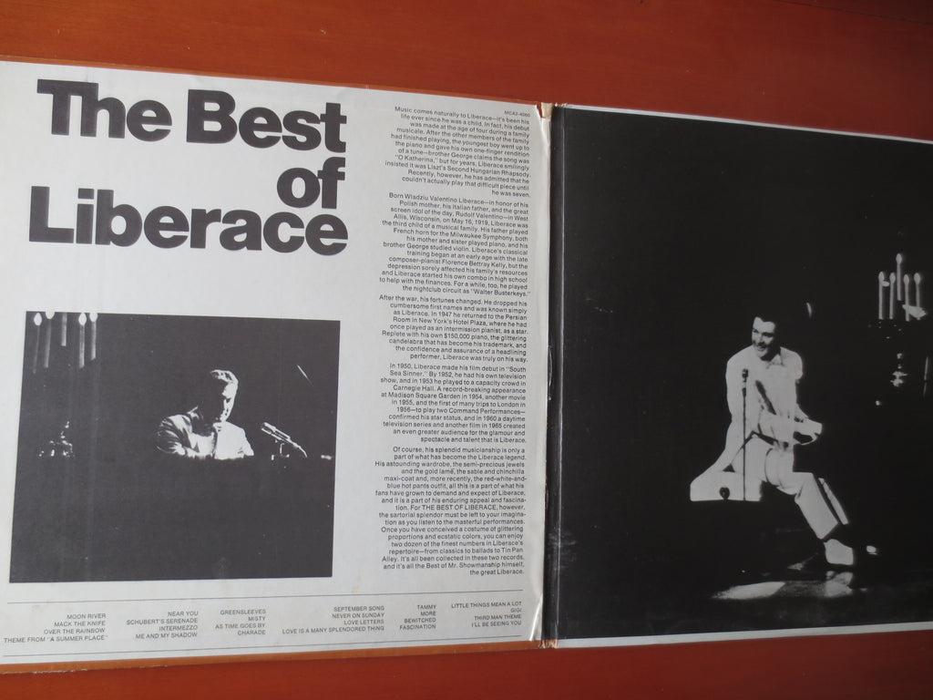 Liberace – The Best of Liberace (1972) Double Vinyl LP