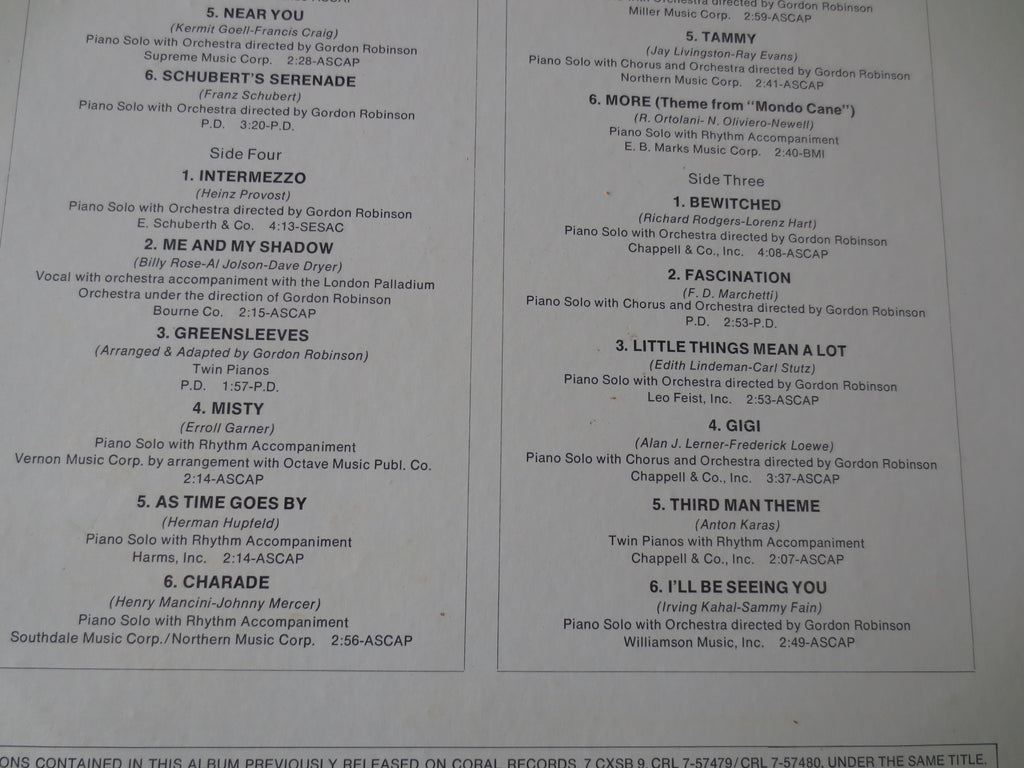 Liberace – The Best of Liberace (1972) Double Vinyl LP