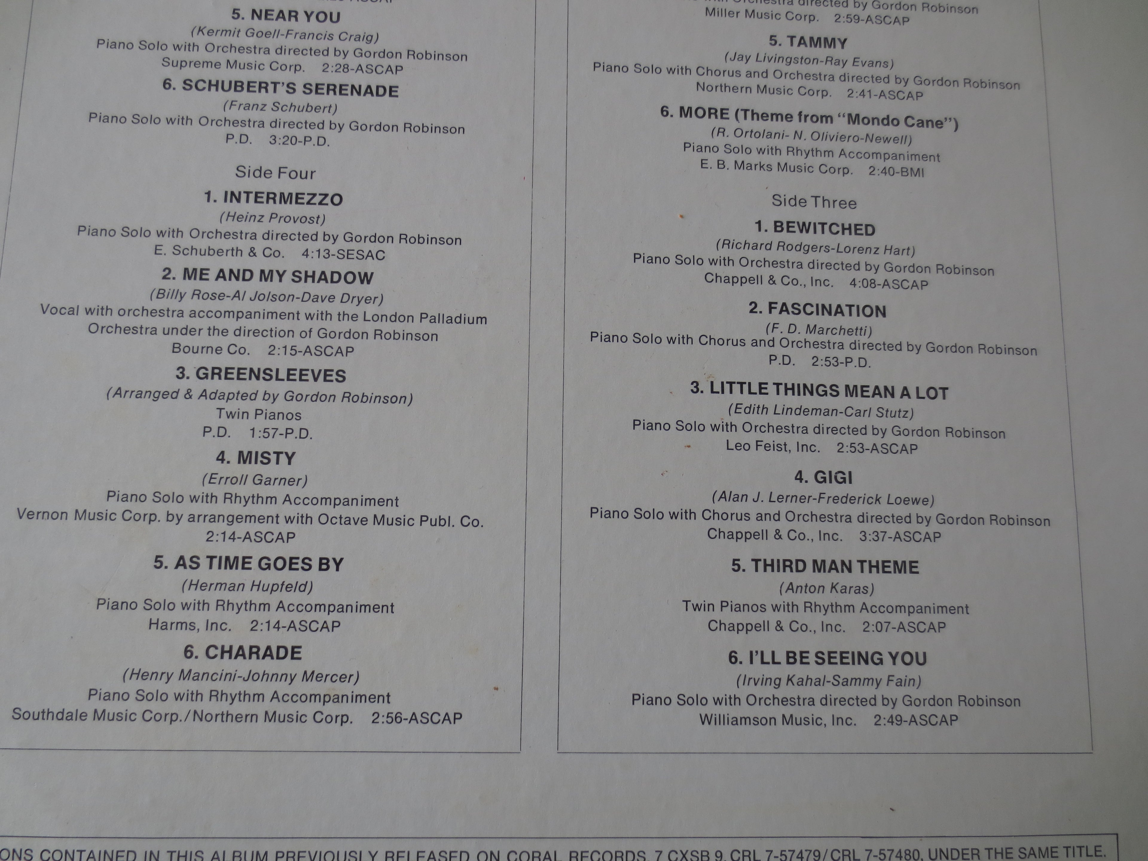 Liberace – The Best of Liberace (1972) Double Vinyl LP