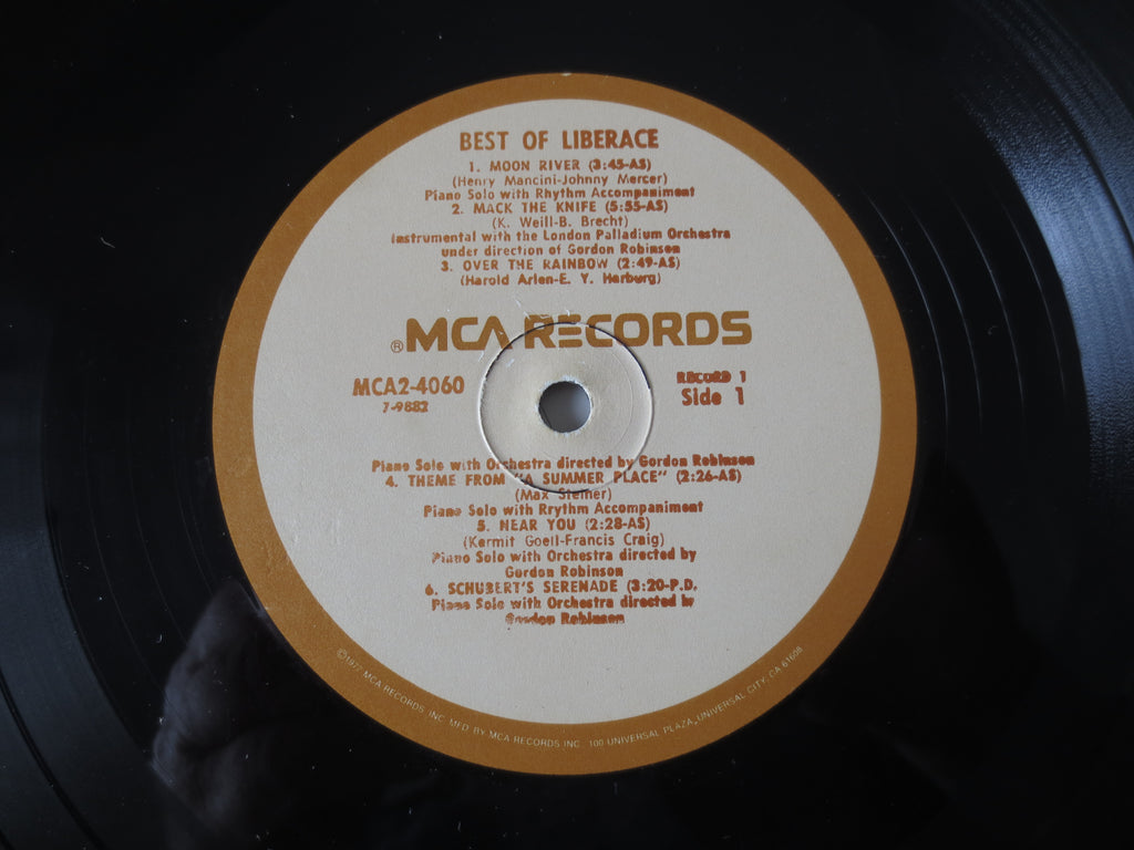 Liberace – The Best of Liberace (1972) Double Vinyl LP