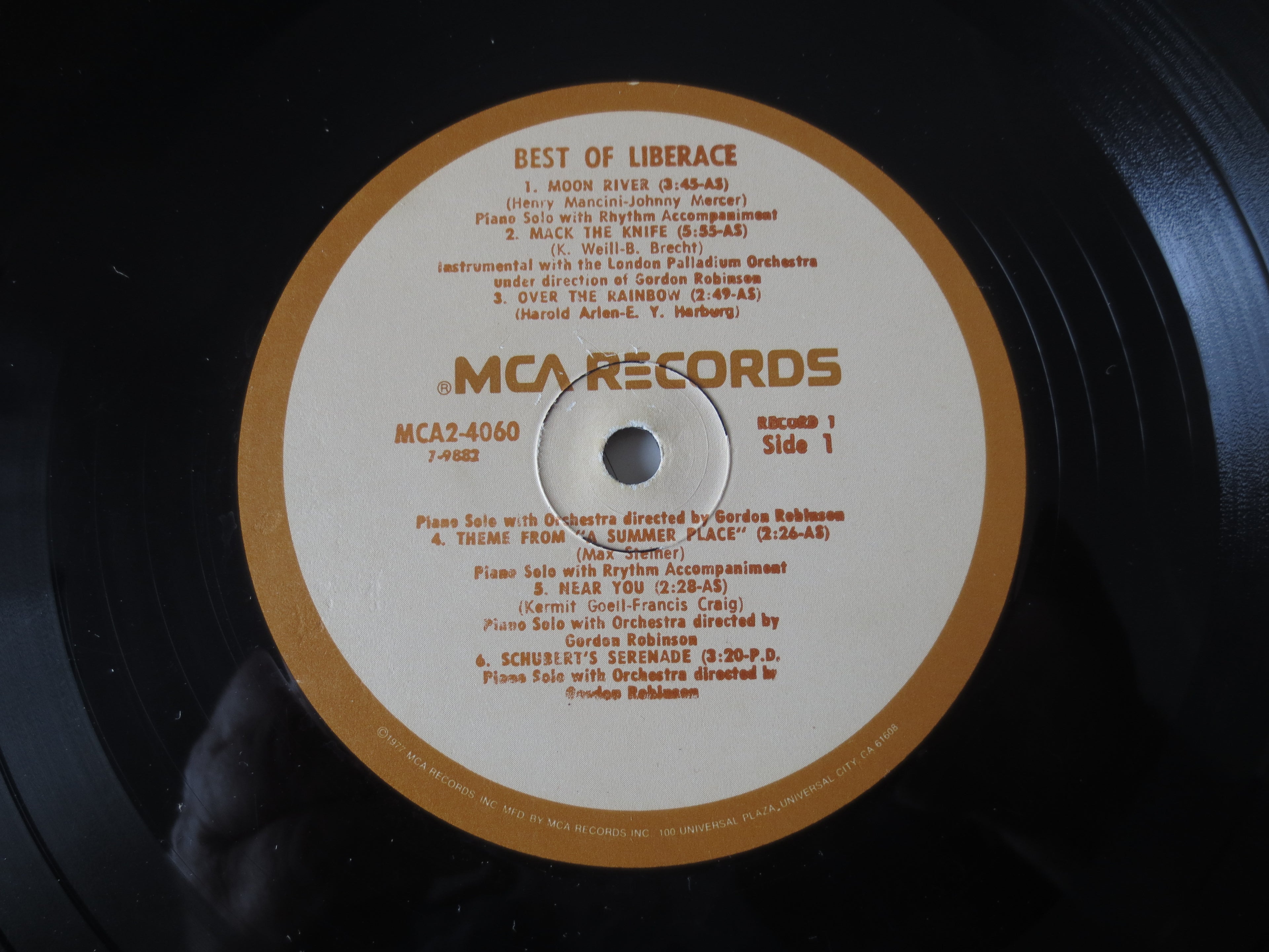 Liberace – The Best of Liberace (1972) Double Vinyl LP