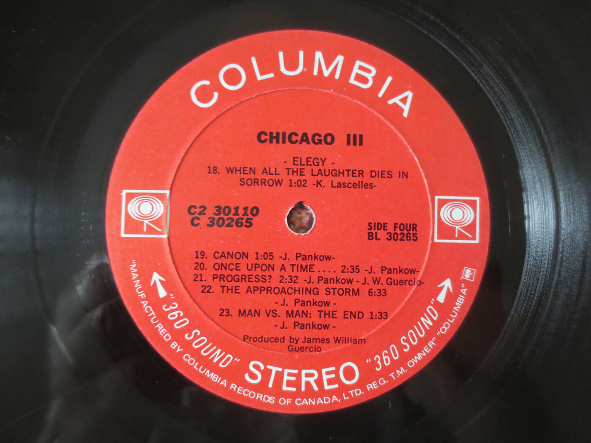 Chicago – Chicago III (1970) Vinyl 2xLP