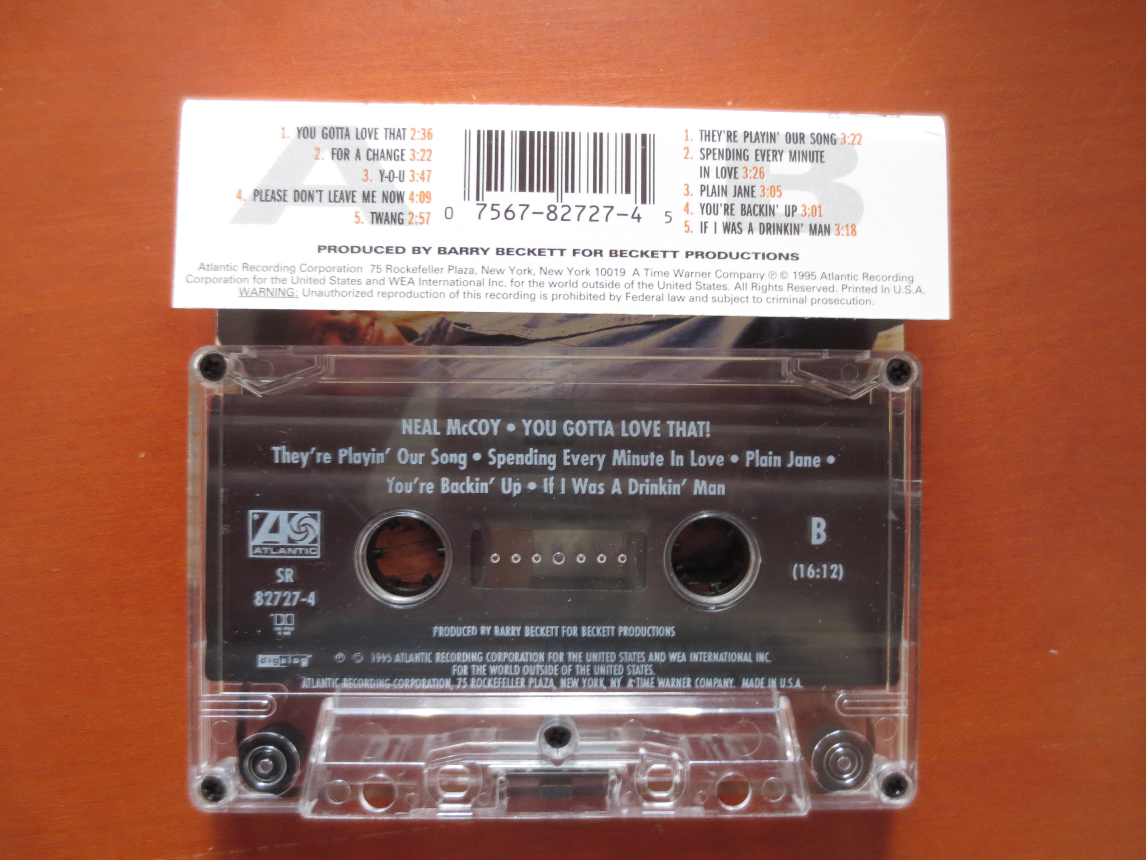 Neal McCoy – You Gotta Love That (1995) Cassette