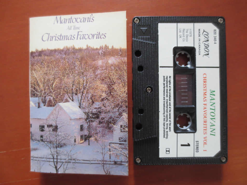 Mantovani – Christmas Favorites Volume One (1978) Cassette