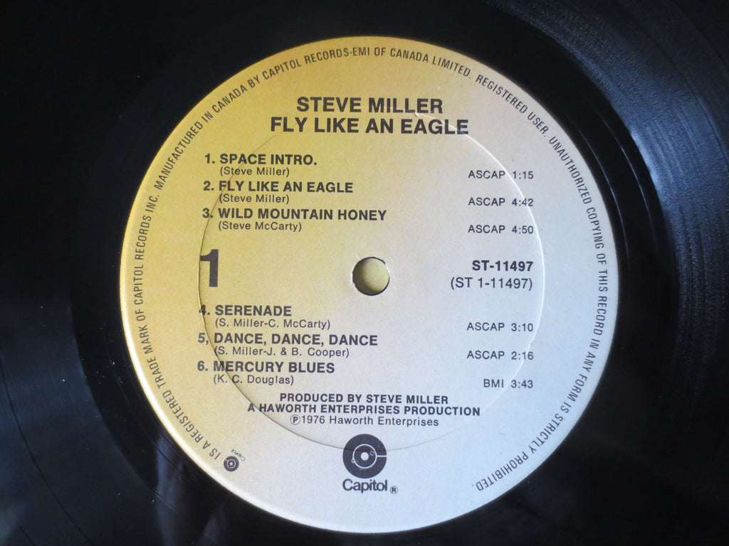 Steve Miller Band – Fly Like an Eagle (1976) Vinyl LP