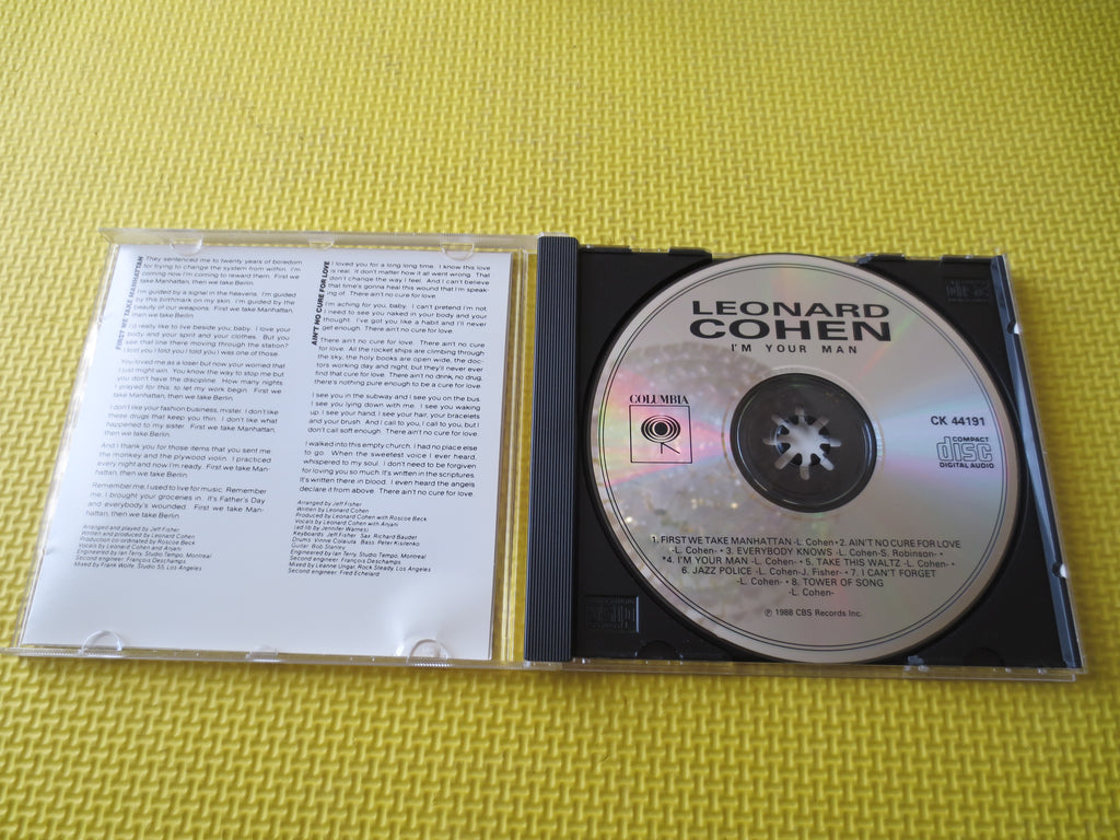 Leonard Cohen – I'm Your Man (1988) CD