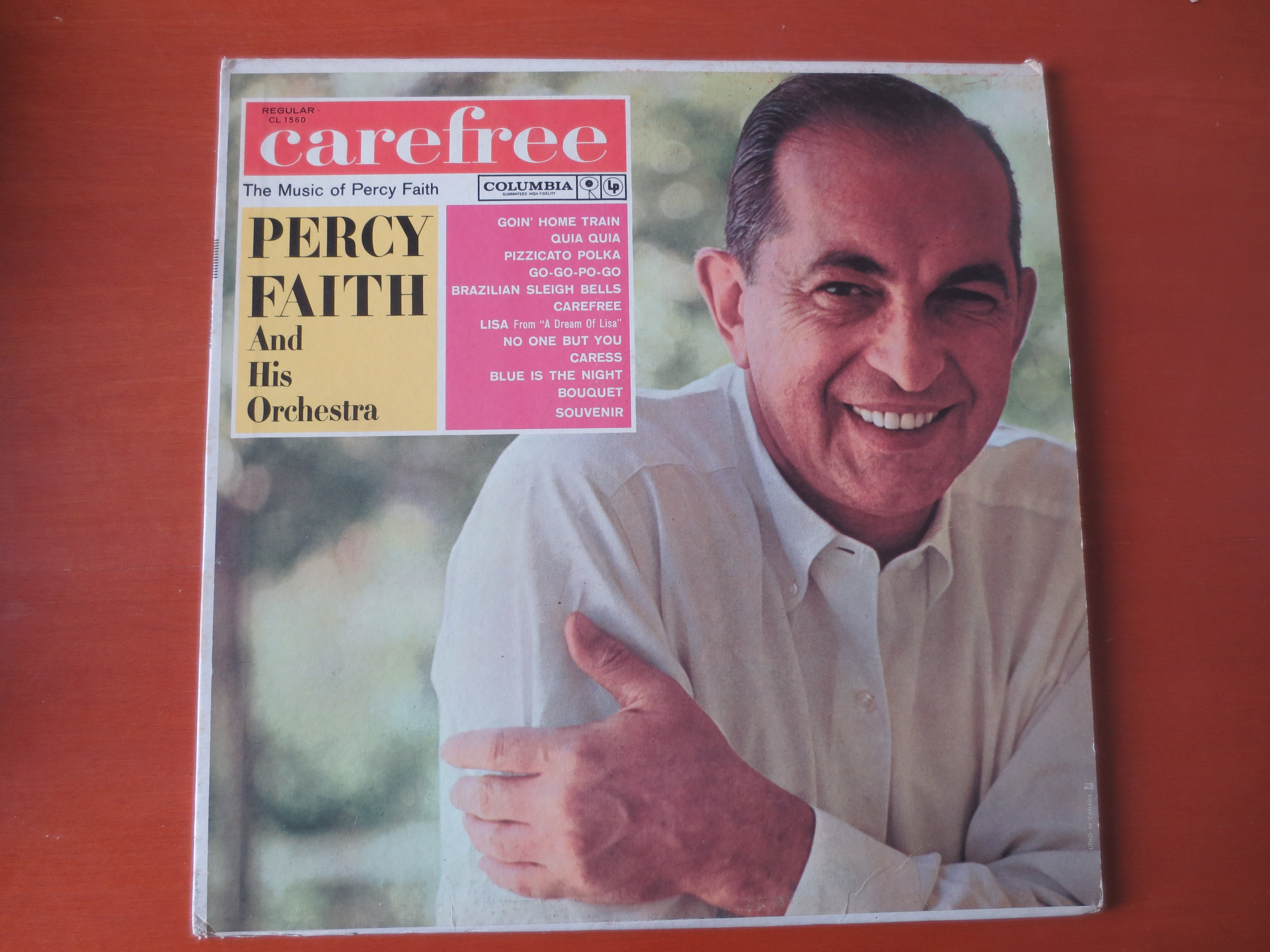 Percy Faith – Carefree (1961) Vinyl LP