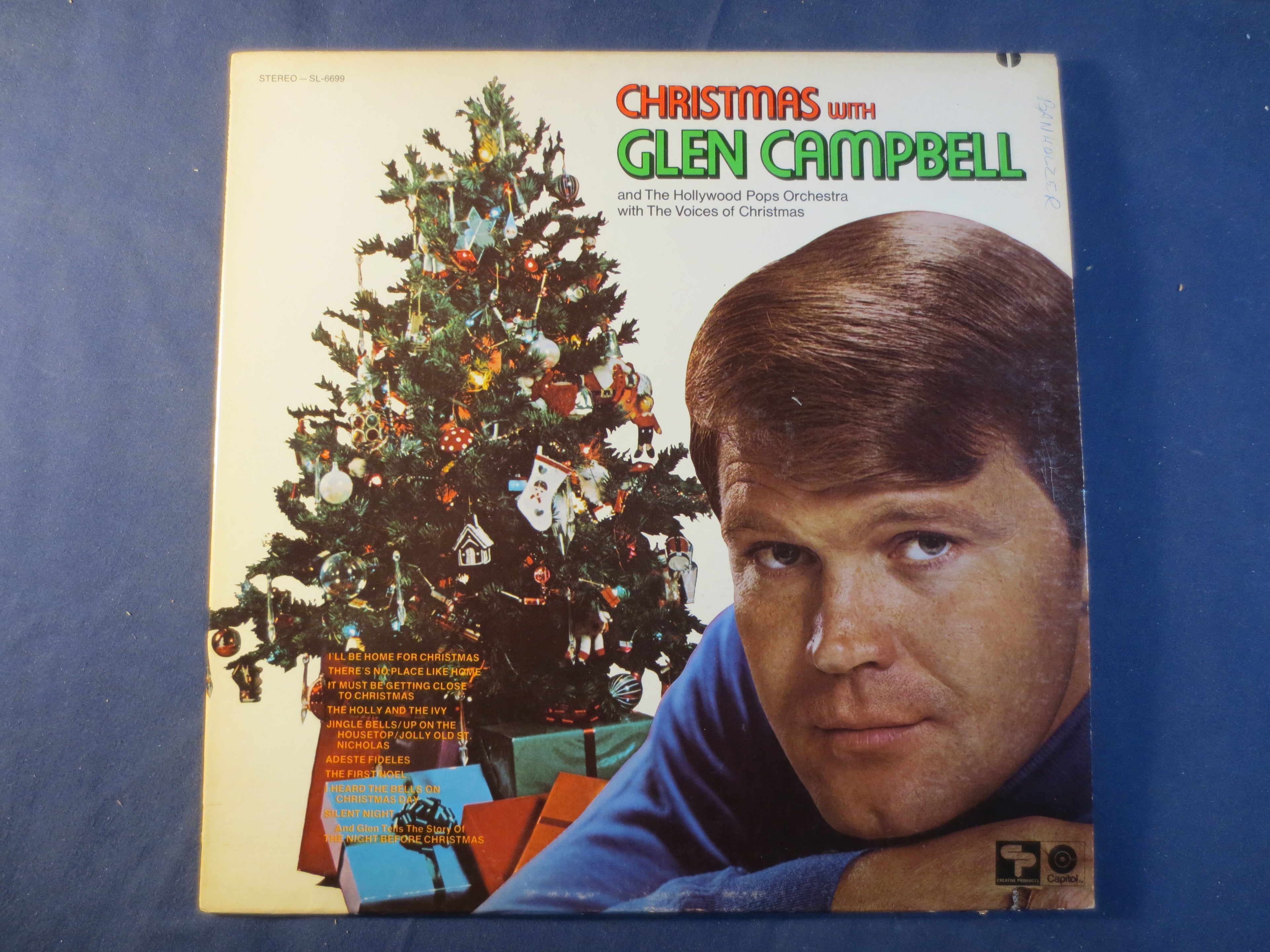 Glen Campbell – Christmas with Glen Campbell (1971) Vinyl LP