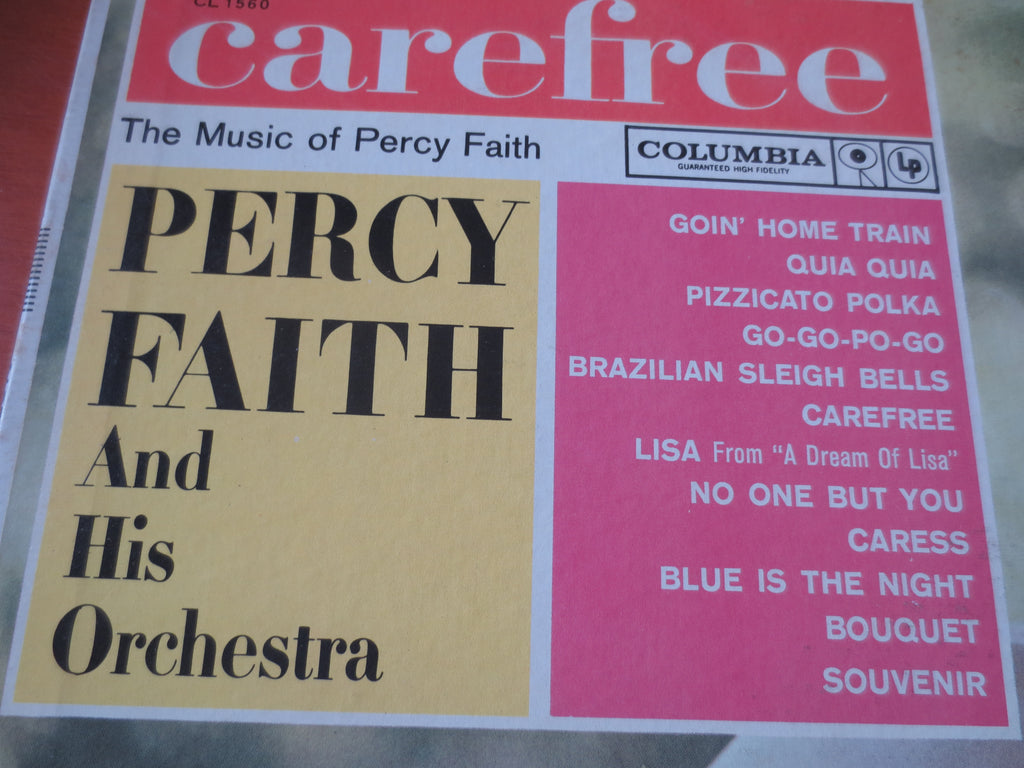 Percy Faith – Carefree (1961) Vinyl LP