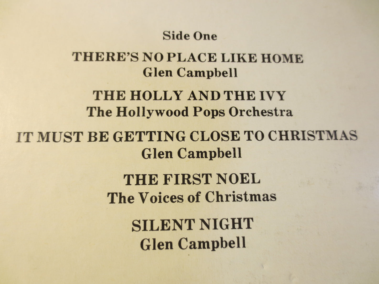 GLEN CAMPBELL, CHRISTMAS with Glen Campbell, Christmas Records, Country Records, Vintage Vinyl, Vinyl Record, 1971 Records