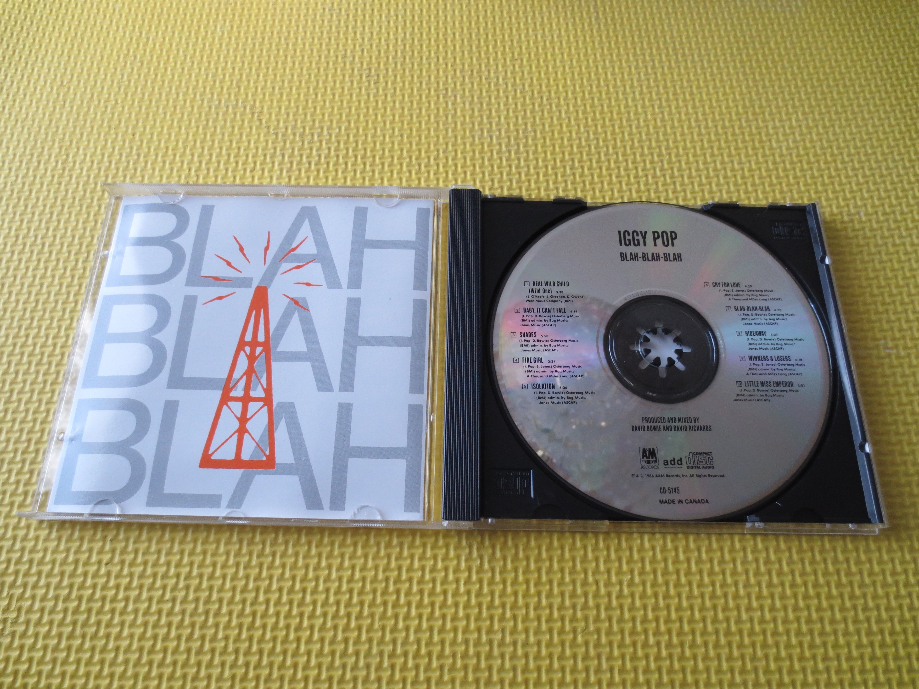 Iggy Pop – Blah Blah Blah (1986) CD