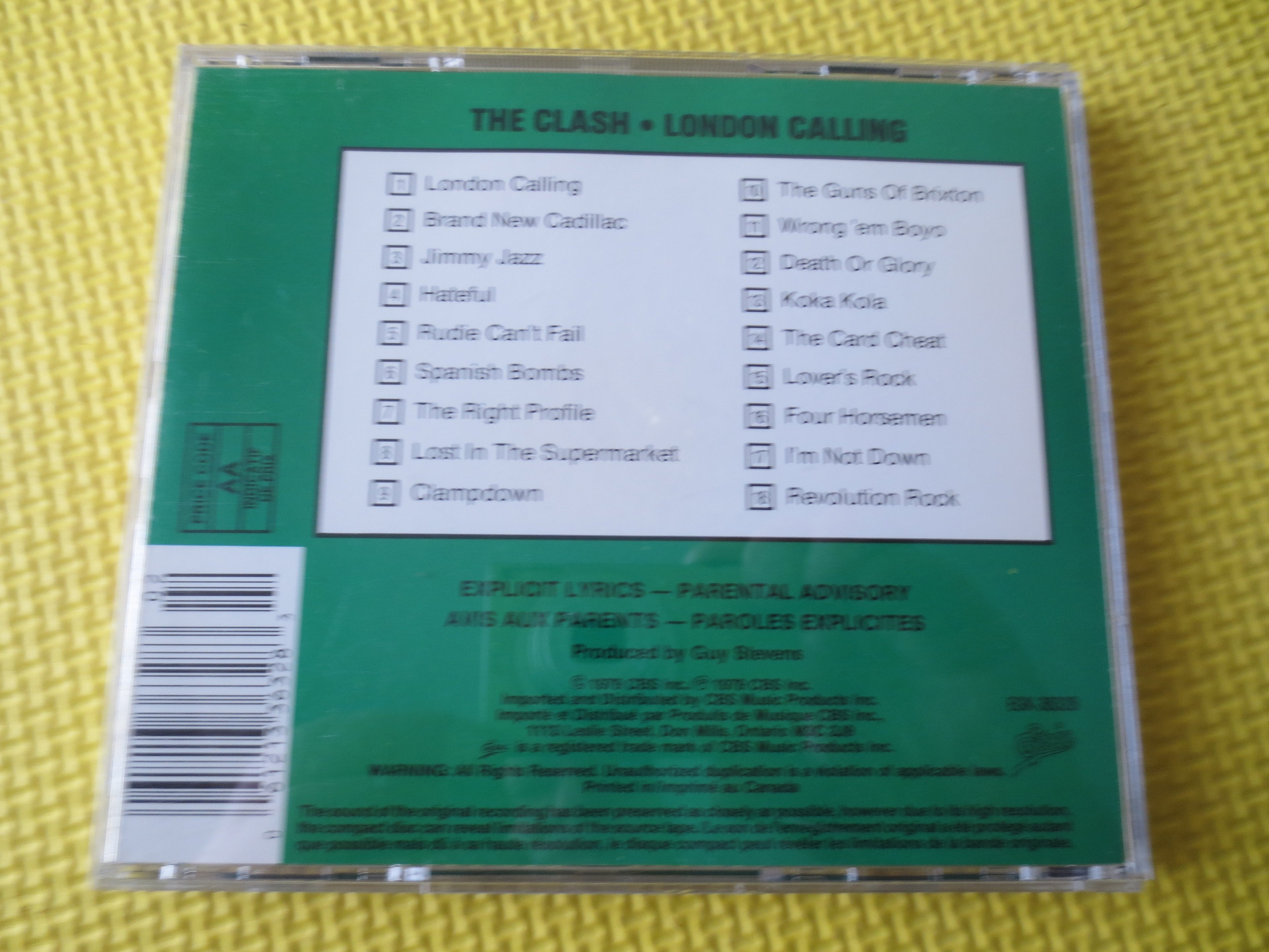 The Clash – London Calling (1986) CD