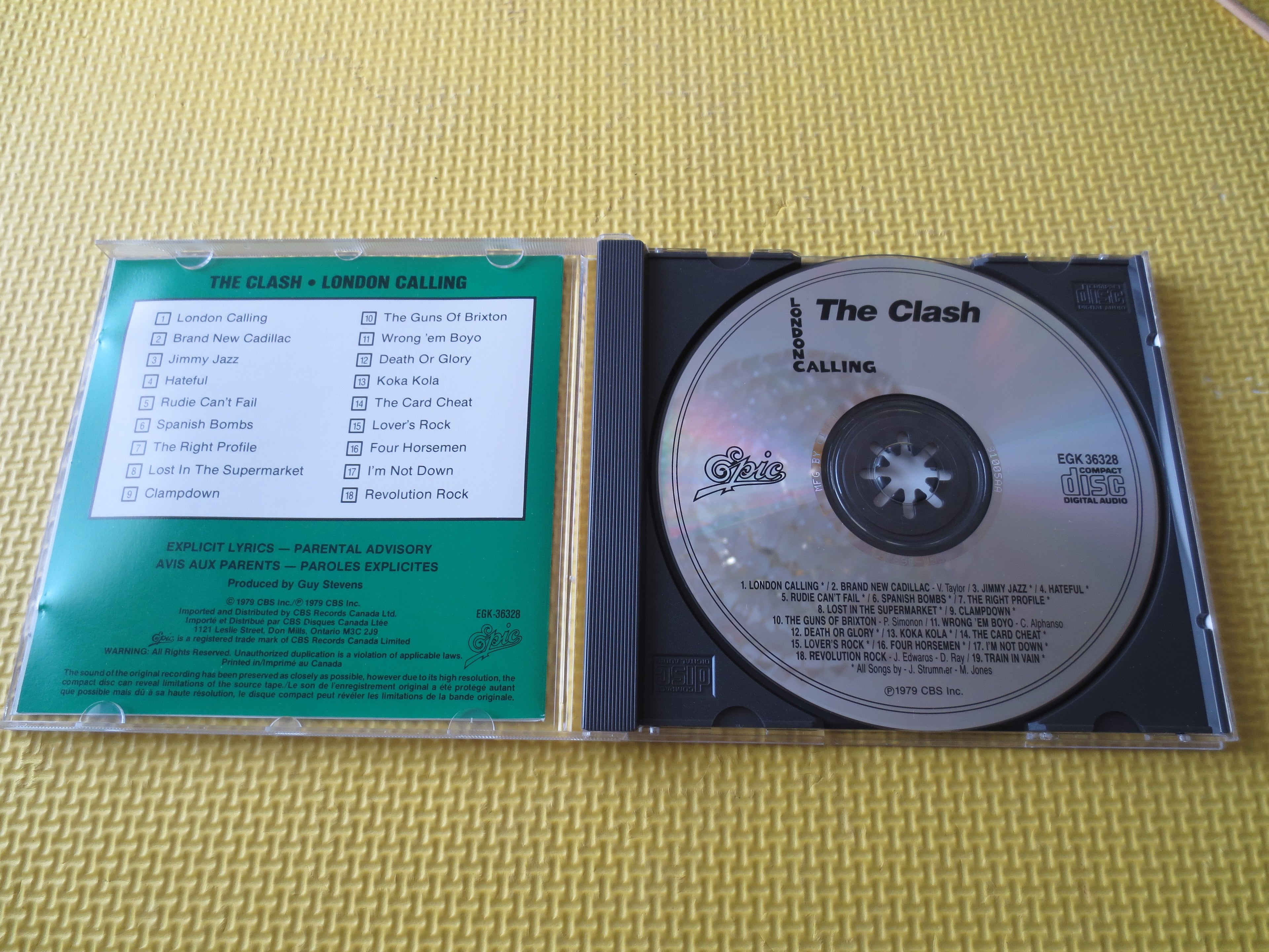 The Clash – London Calling (1986) CD