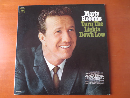 MARTY ROBBINS, Turn The LIGHTS Down Low, Country Records, Vinyl, Marty Robbins Record, Marty Robbins Albums, 1965 Records
