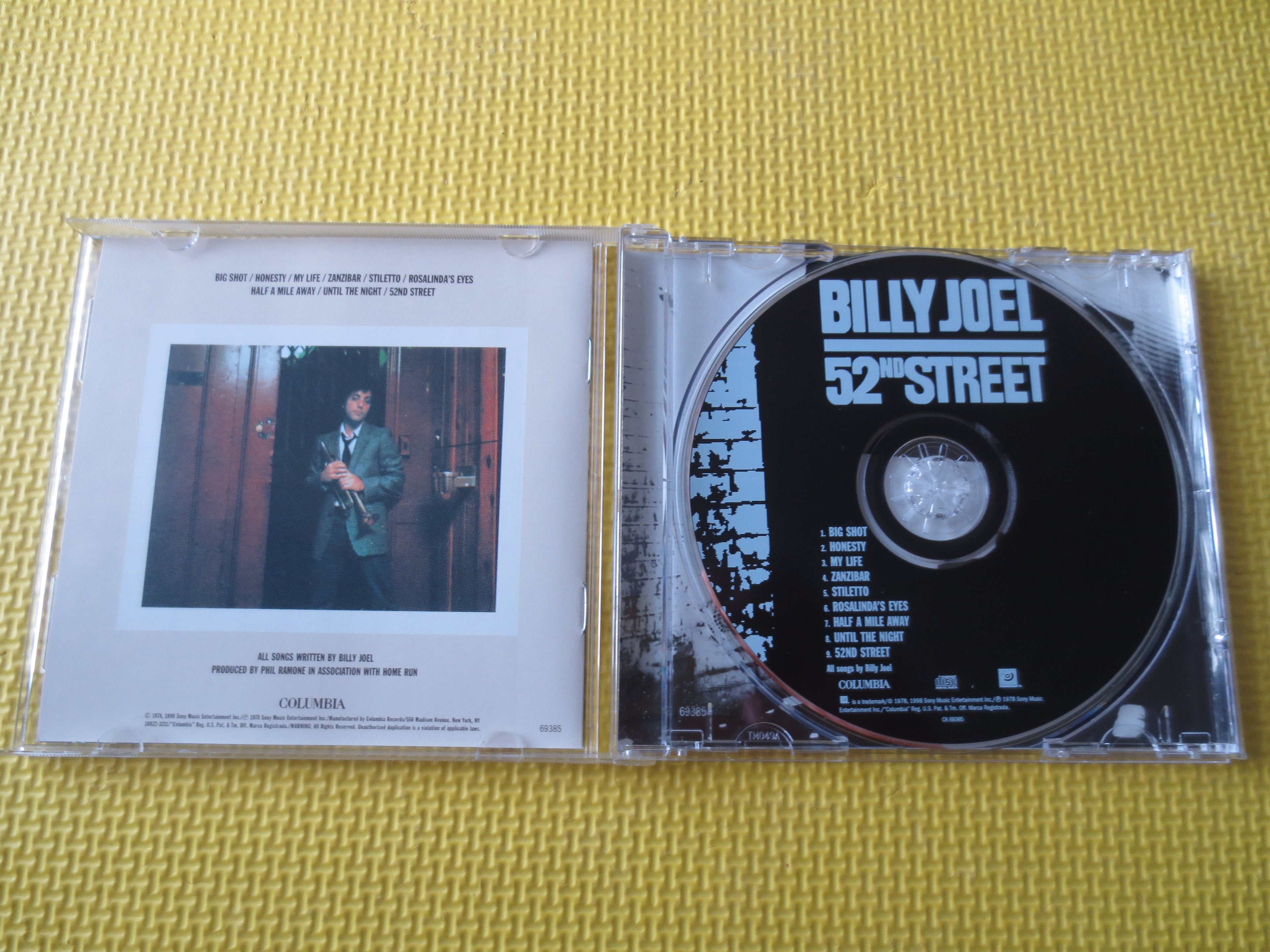 Billy Joel – 52nd Street (1998 Reissue) CD