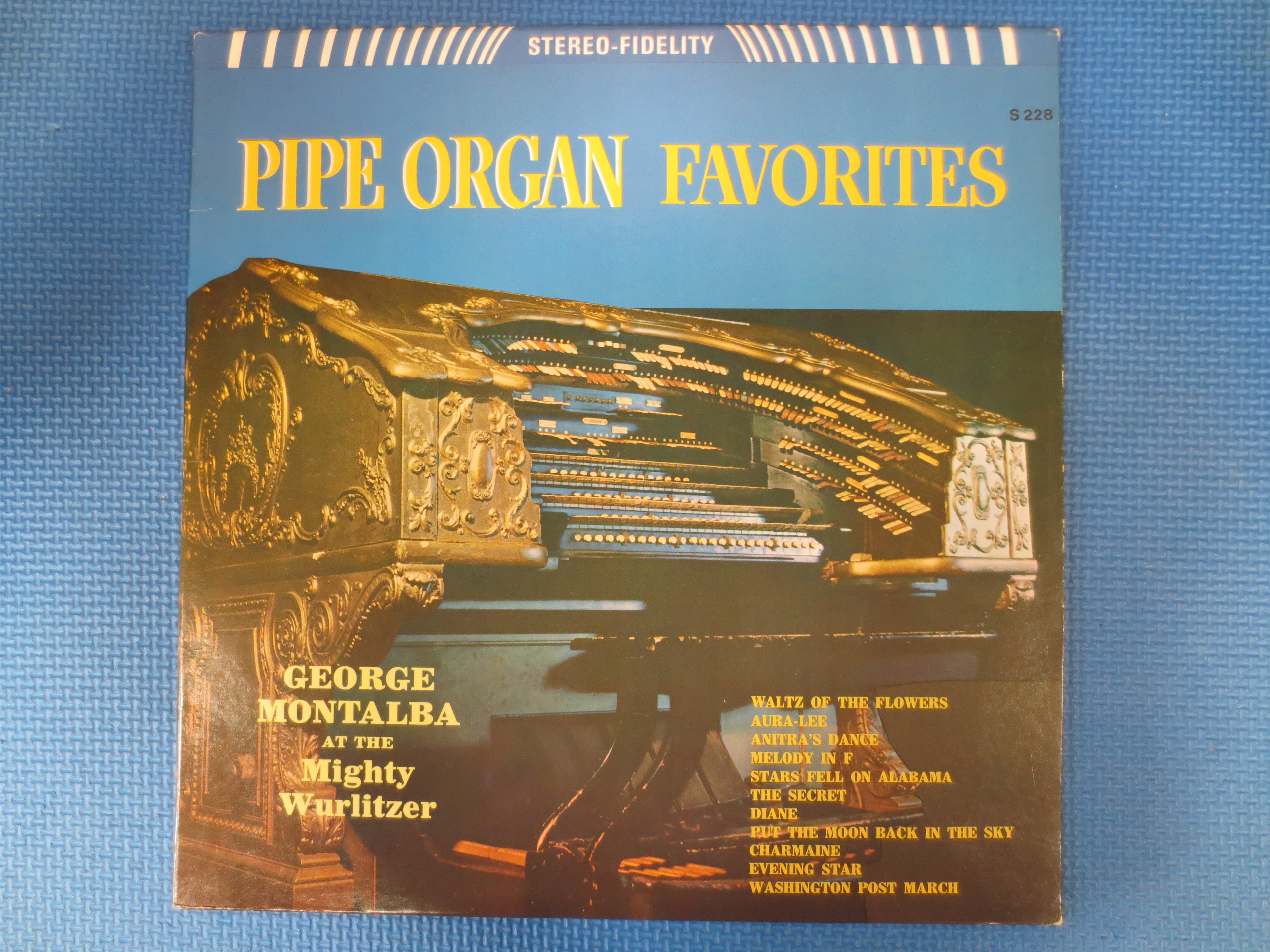 George Montalba – Pipe Organ Favorites (1957) Vinyl LP