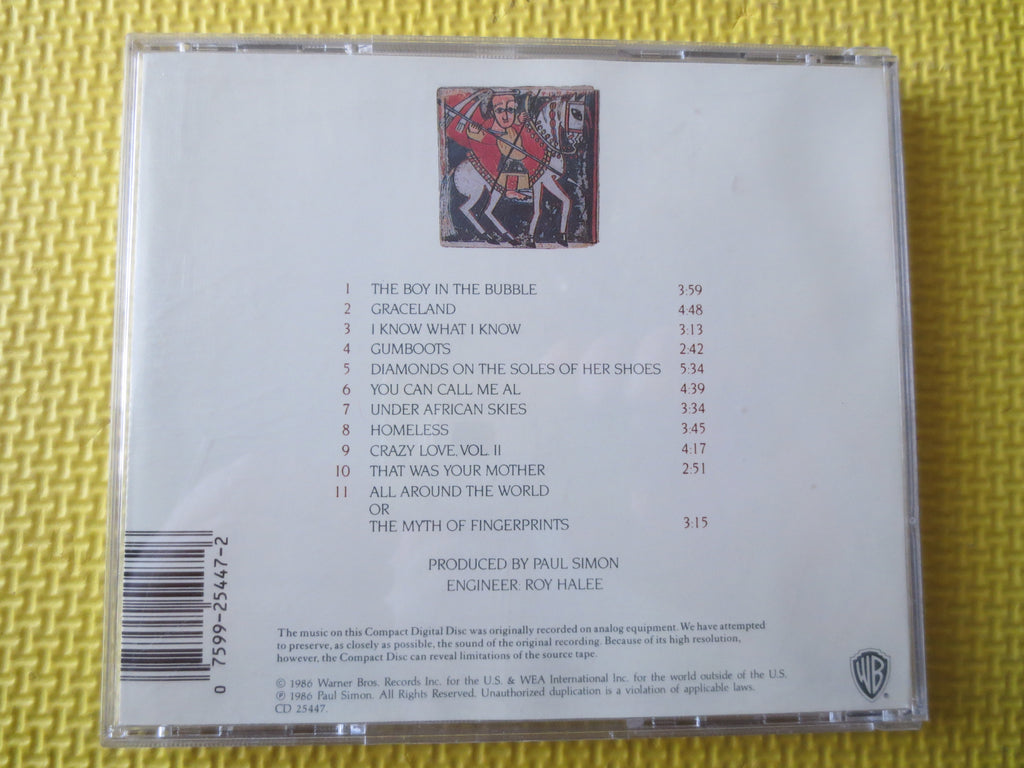 Paul Simon – Graceland (1986) CD