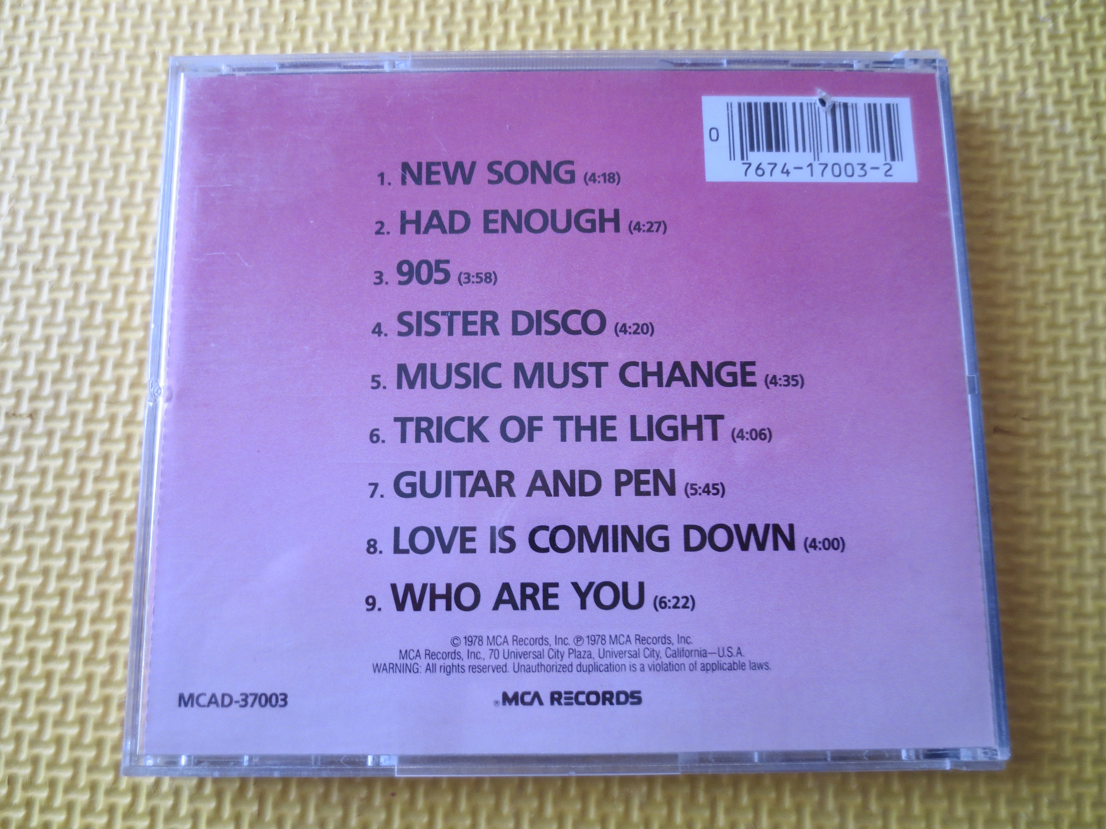 The Who – Who Are You (1978) CD