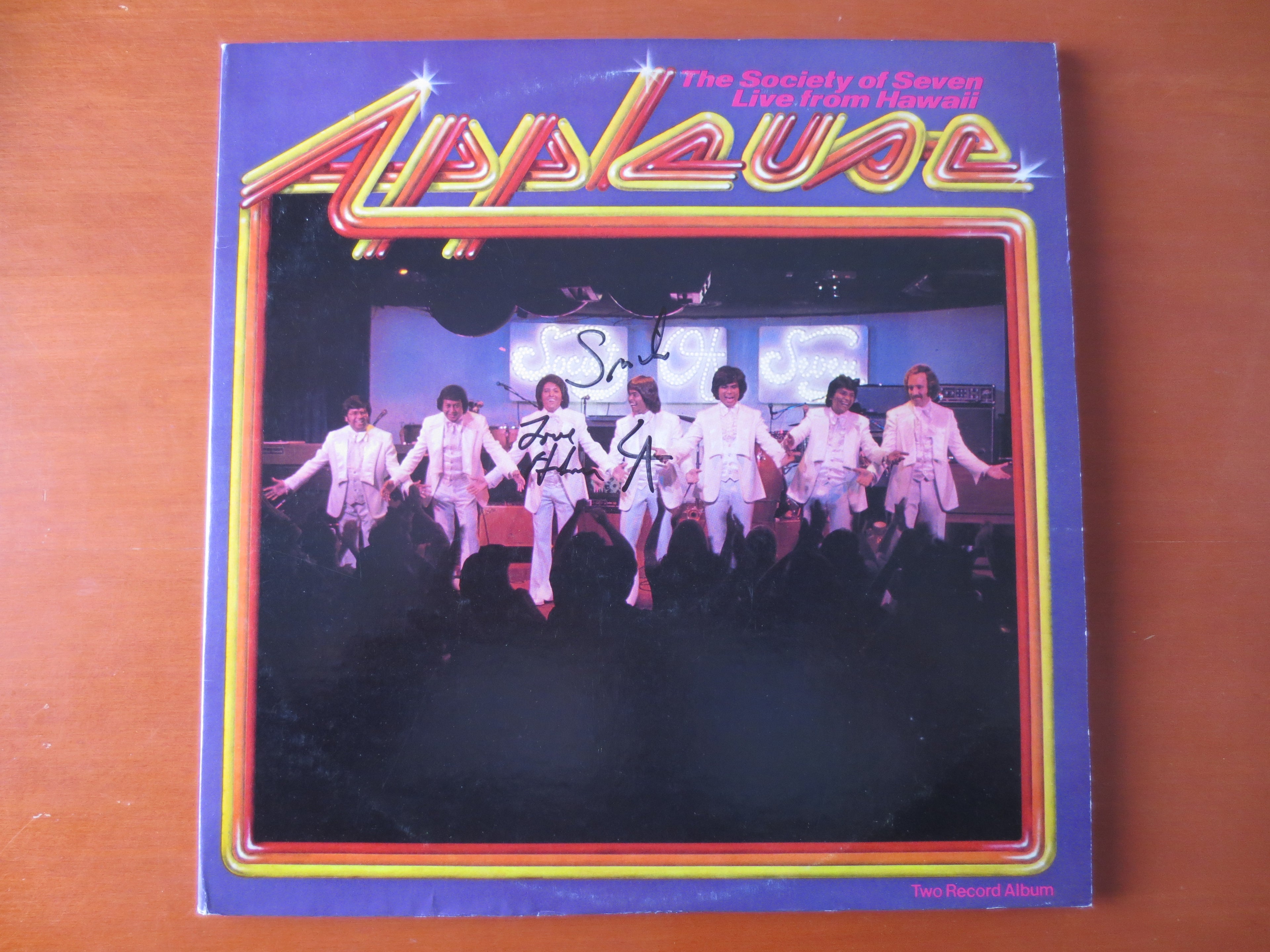 Society of Seven – Applause (1976) Vinyl 2xLP – Autographed