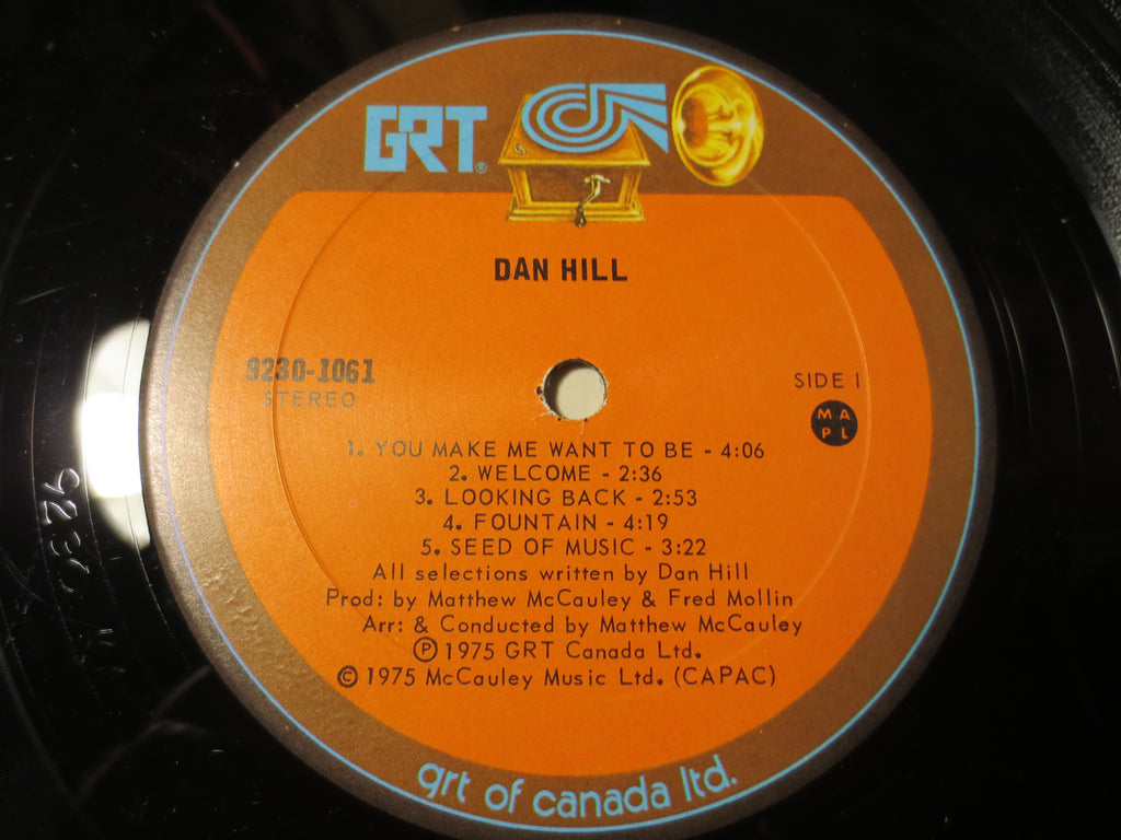Dan Hill – Dan Hill (1975) Vinyl LP