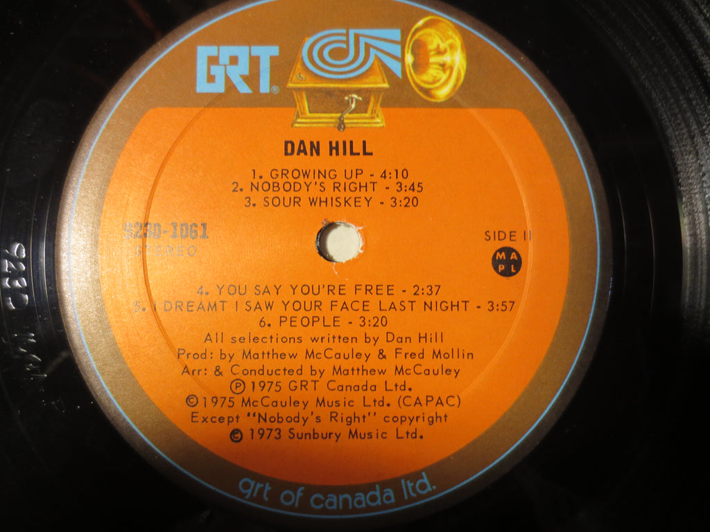 Dan Hill – Dan Hill (1975) Vinyl LP