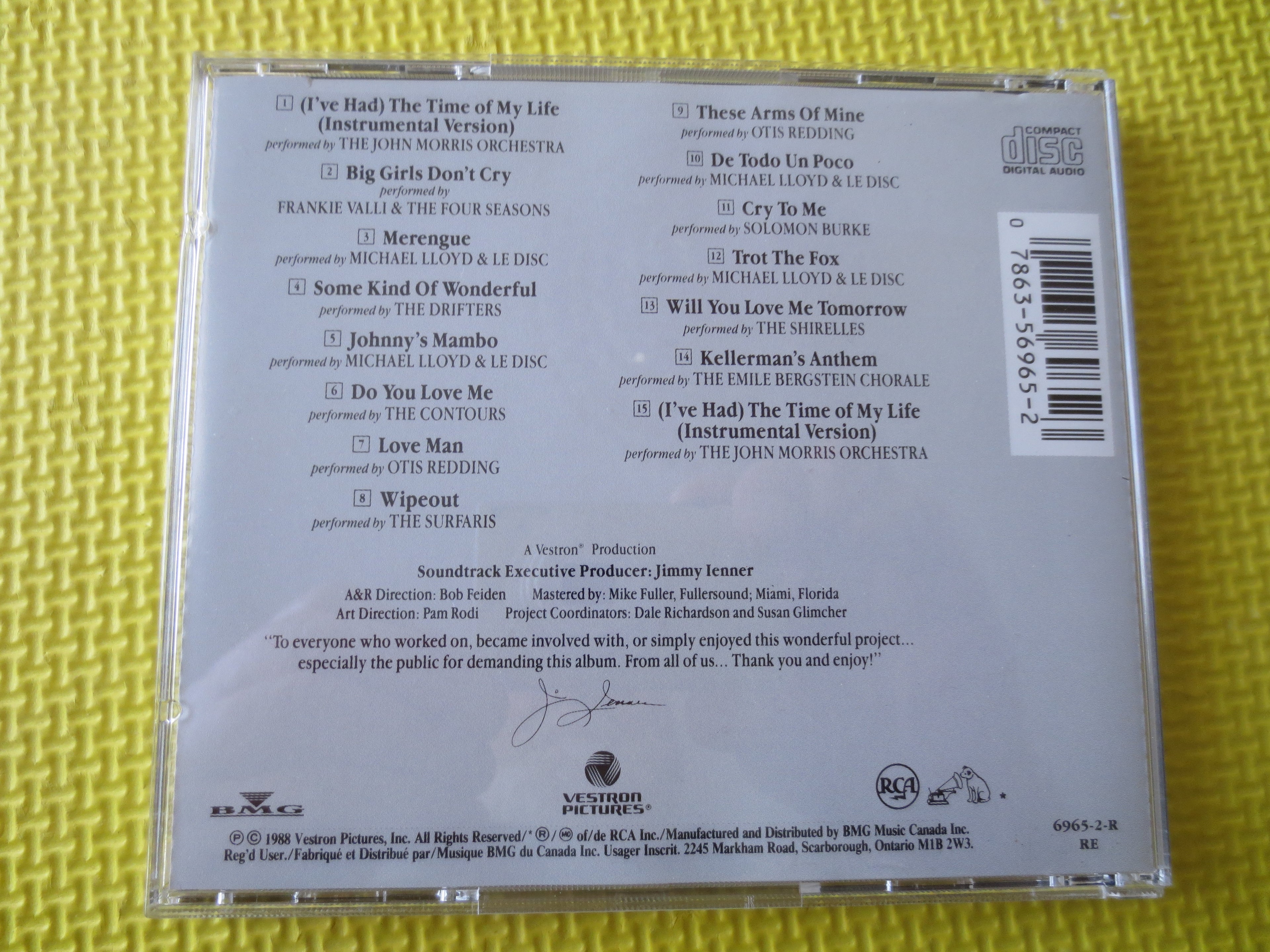 More Dirty Dancing – Original Soundtrack (1988) CD