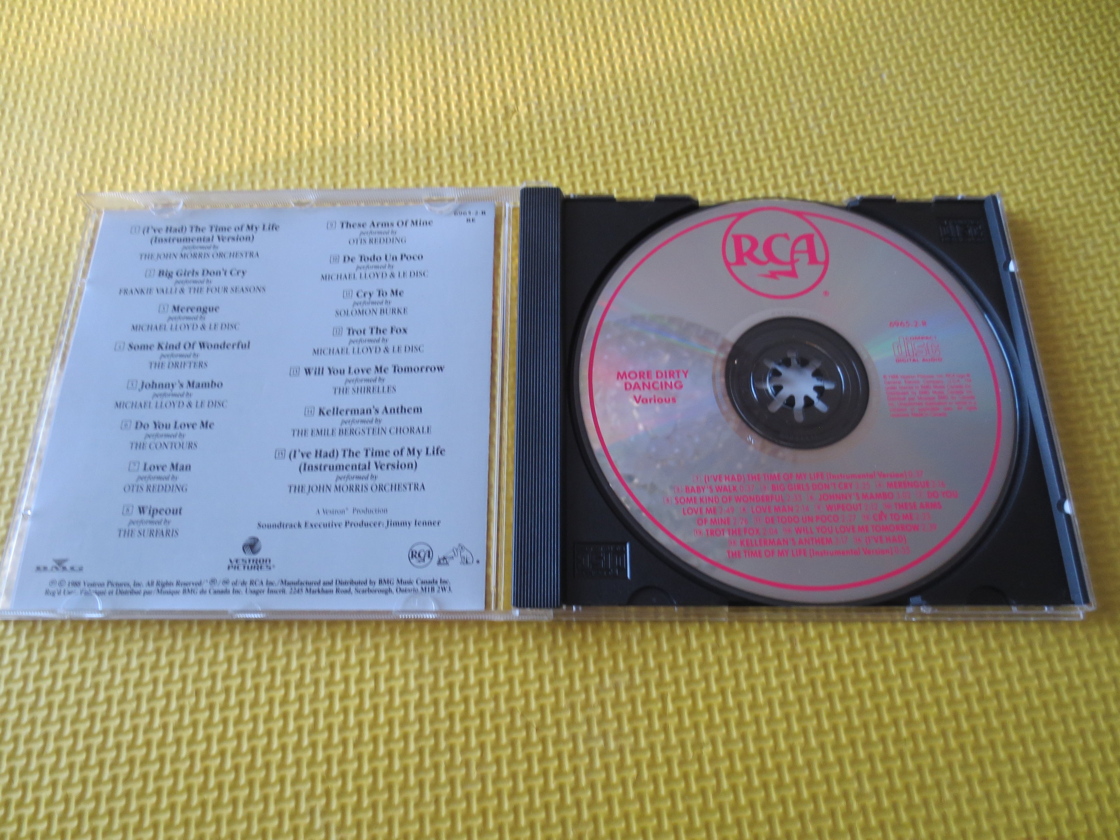 More Dirty Dancing – Original Soundtrack (1988) CD