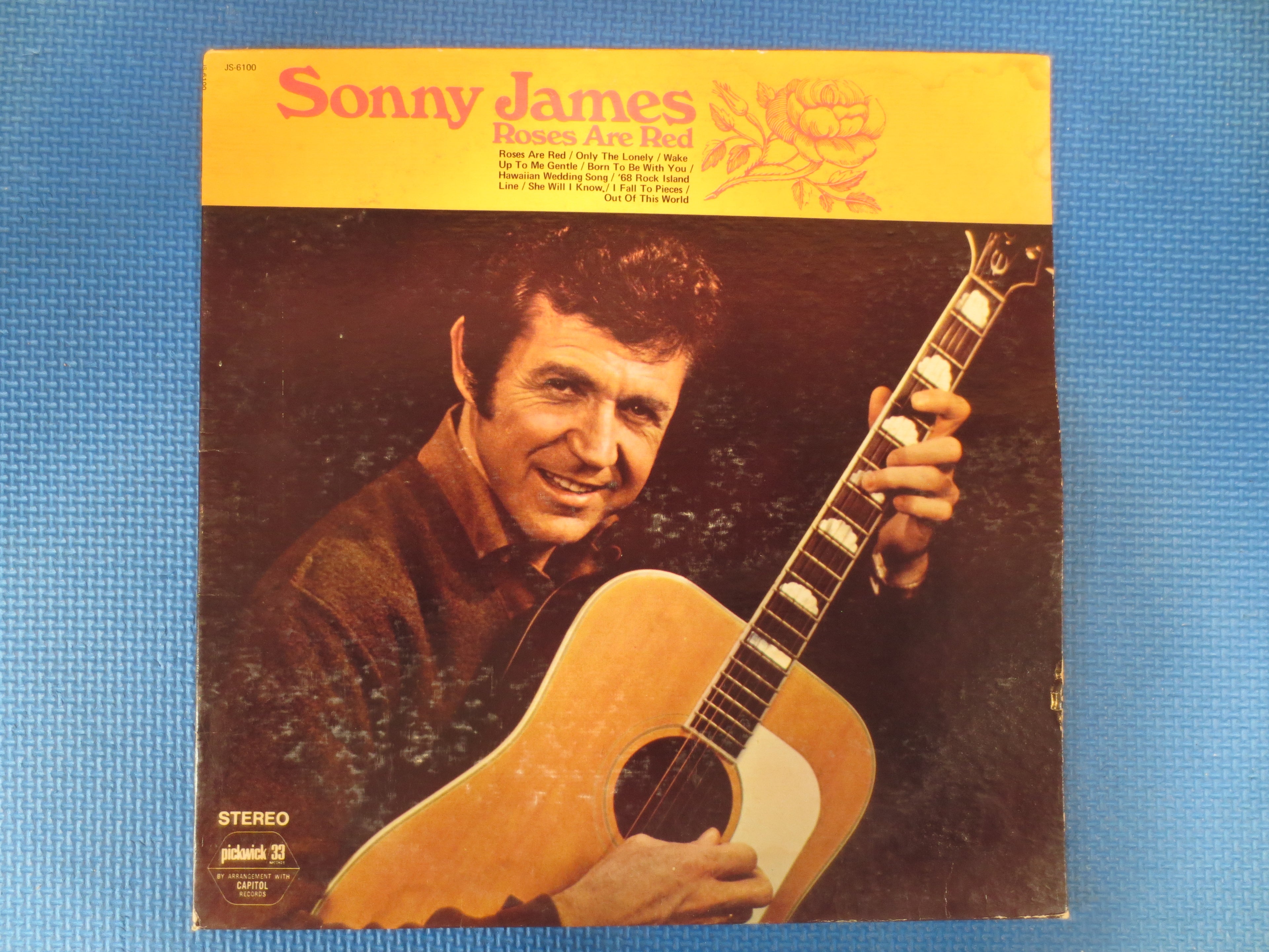 Sonny James – Roses Are Red (1971) Vinyl LP