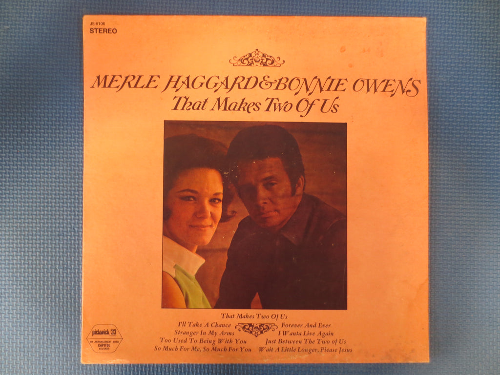 Merle Haggard & Bonnie Owens (1972) Vinyl LP