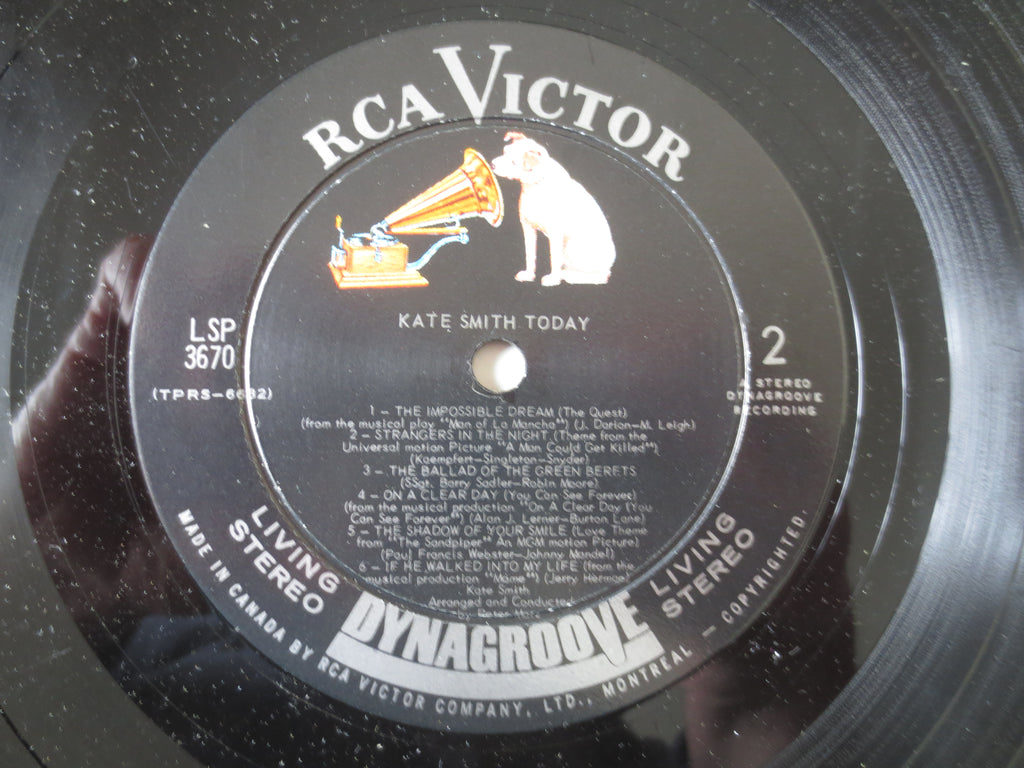 Kate Smith – Today (1966) Vinyl LP
