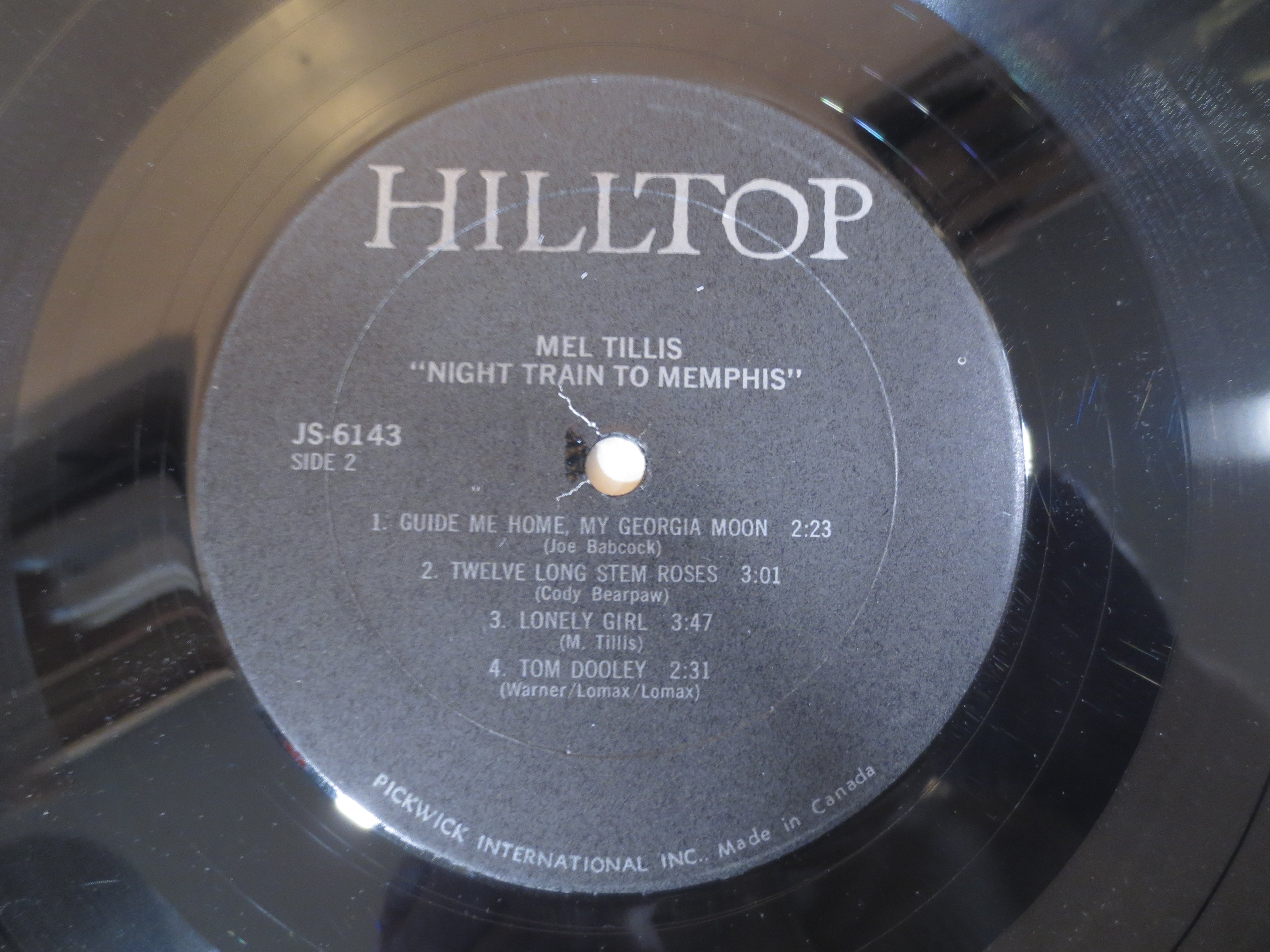 Mel Tillis – Night Train to Nashville (1967) Vinyl LP