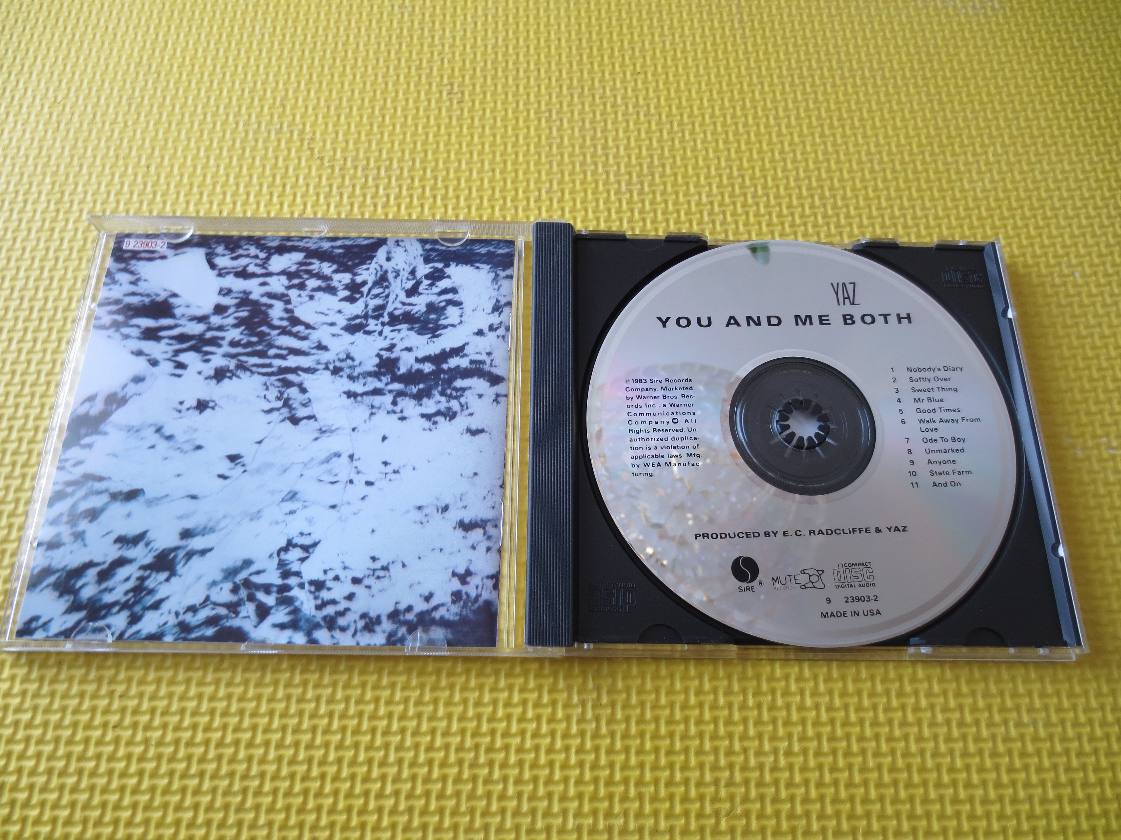 Yaz – You and Me Both (1987) CD