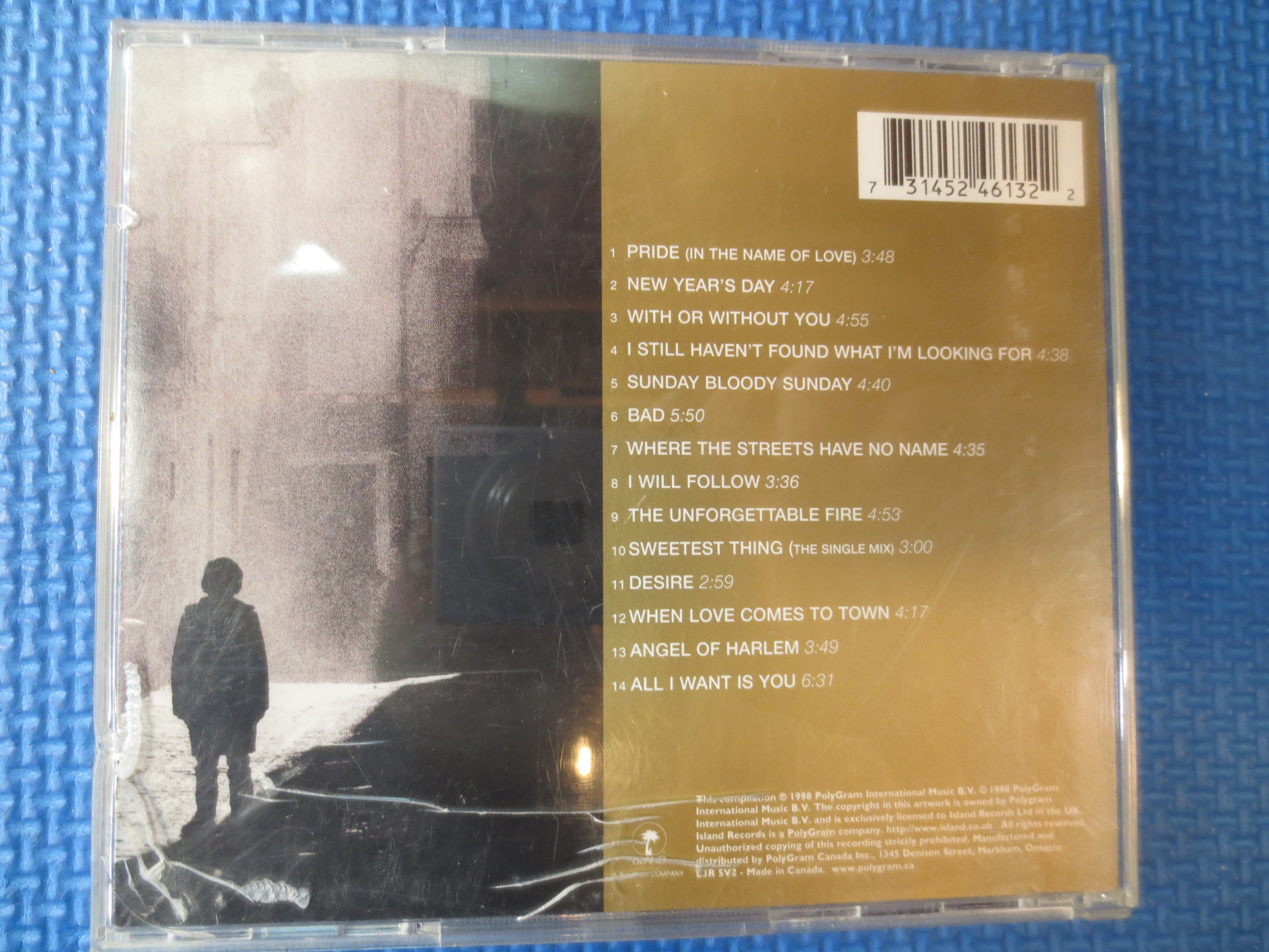 U2 – Best of 1980–1990 (1998) CD