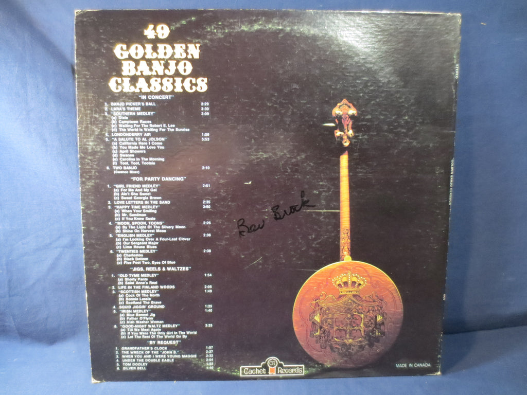 Maurice Bolyer – Golden Banjo Classics (1973) Vinyl 2xLP