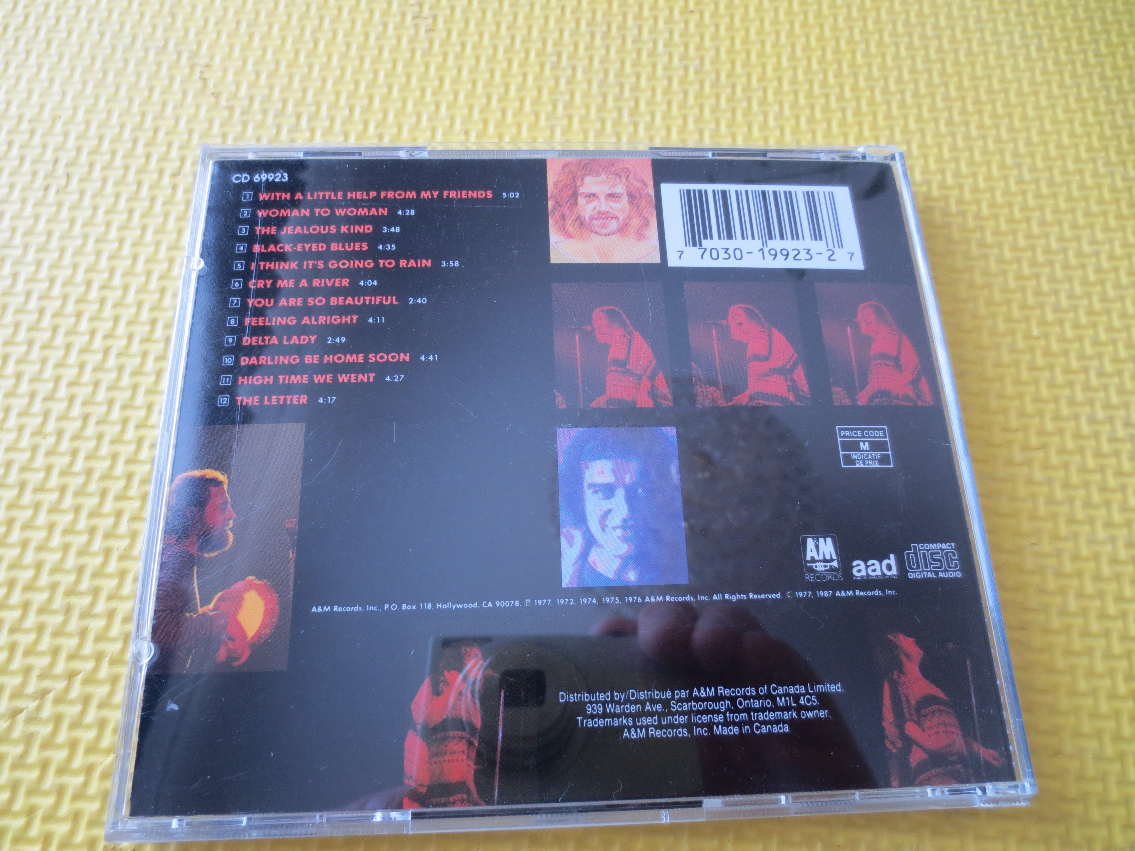 Joe Cocker – Greatest Hits (1987) CD