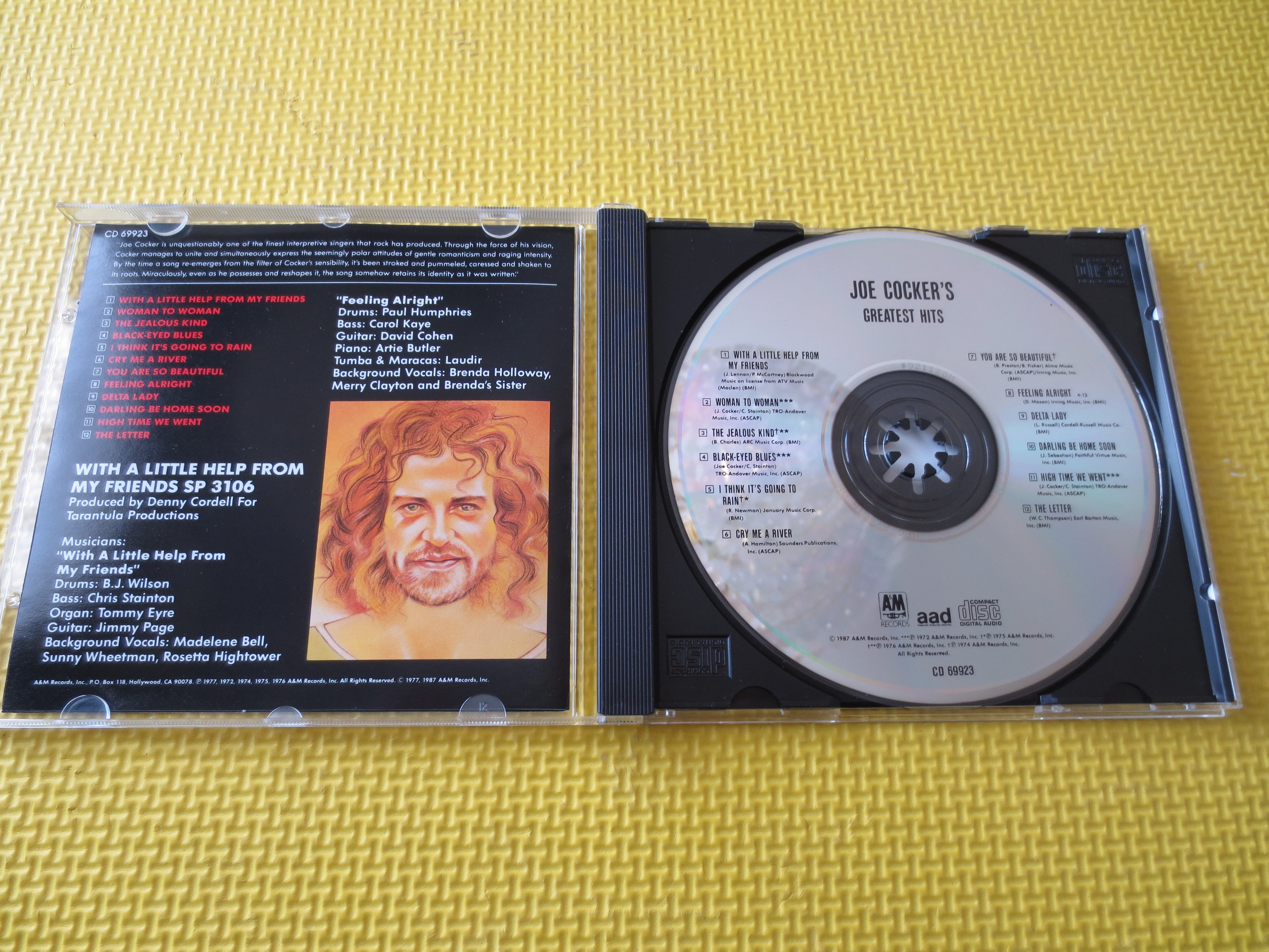 Joe Cocker – Greatest Hits (1987) CD