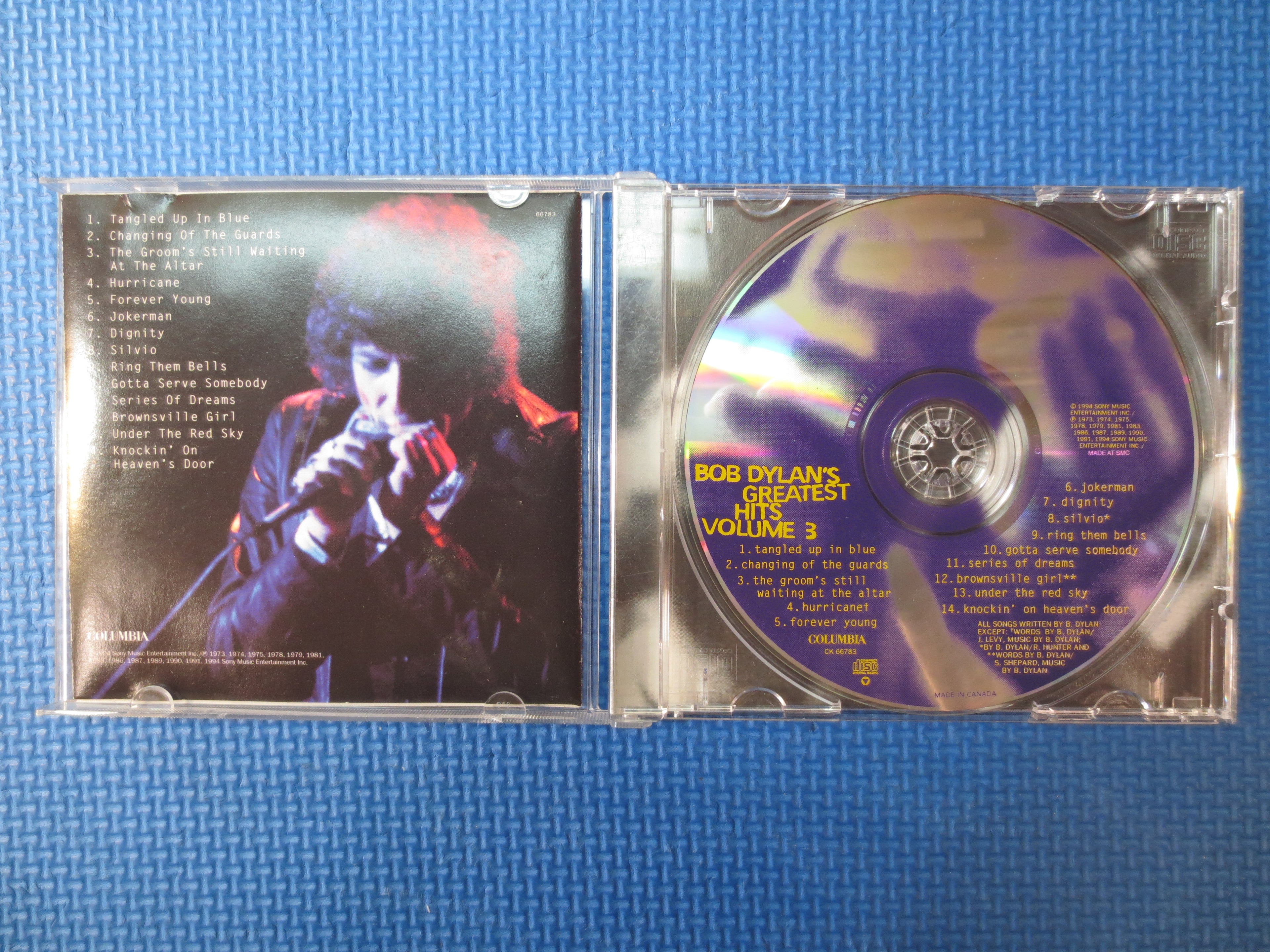 Bob Dylan – Greatest Hits (1994) CD