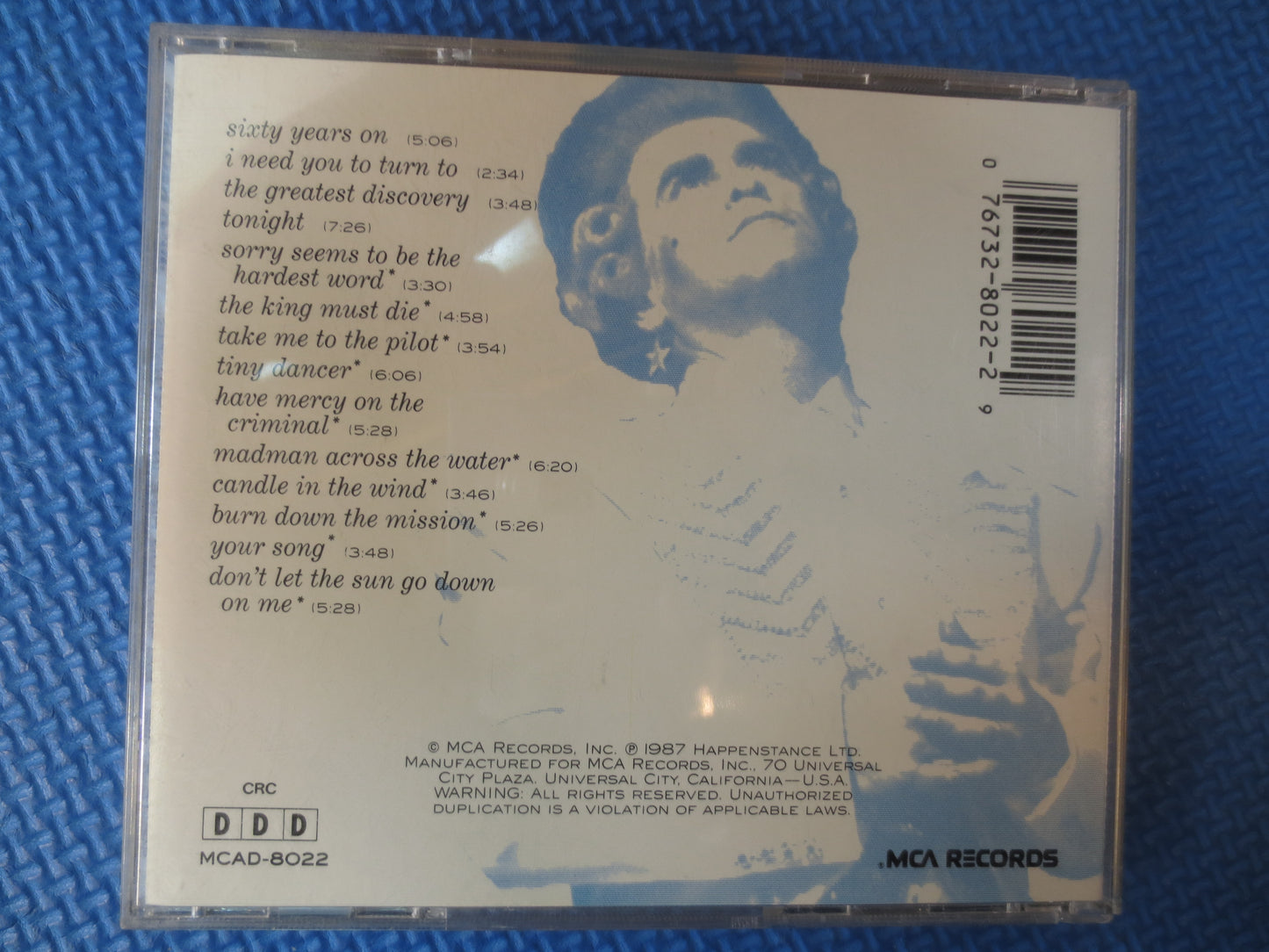 ELTON JOHN, AUSTRALIA, Elton John Cd, Greatest Hits Cd, Pop Cd, Elton John Lp, Rock Cd, Rock Music Cd, 1987 Compact Discs