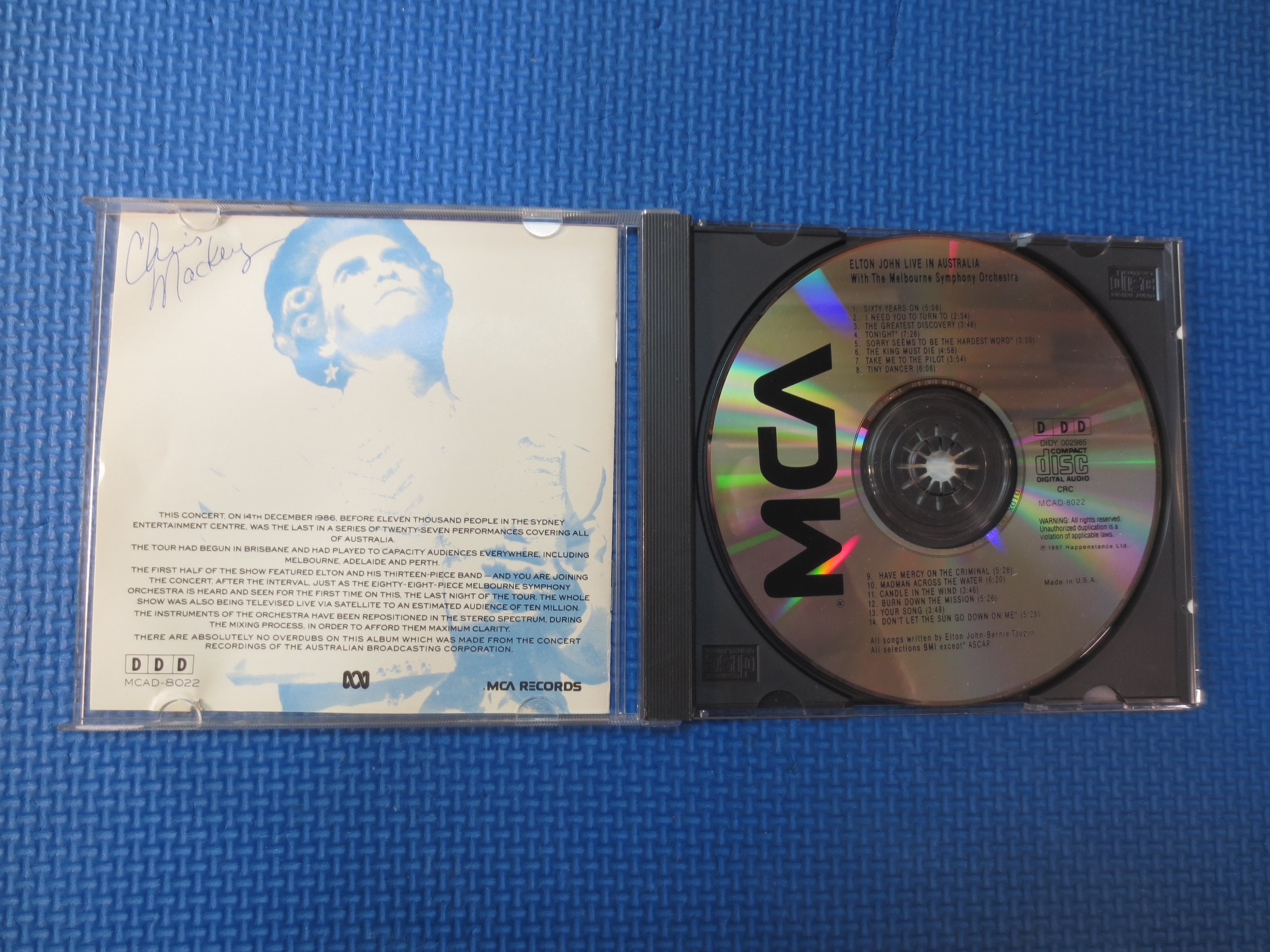 Elton John – Live in Australia (1987) CD