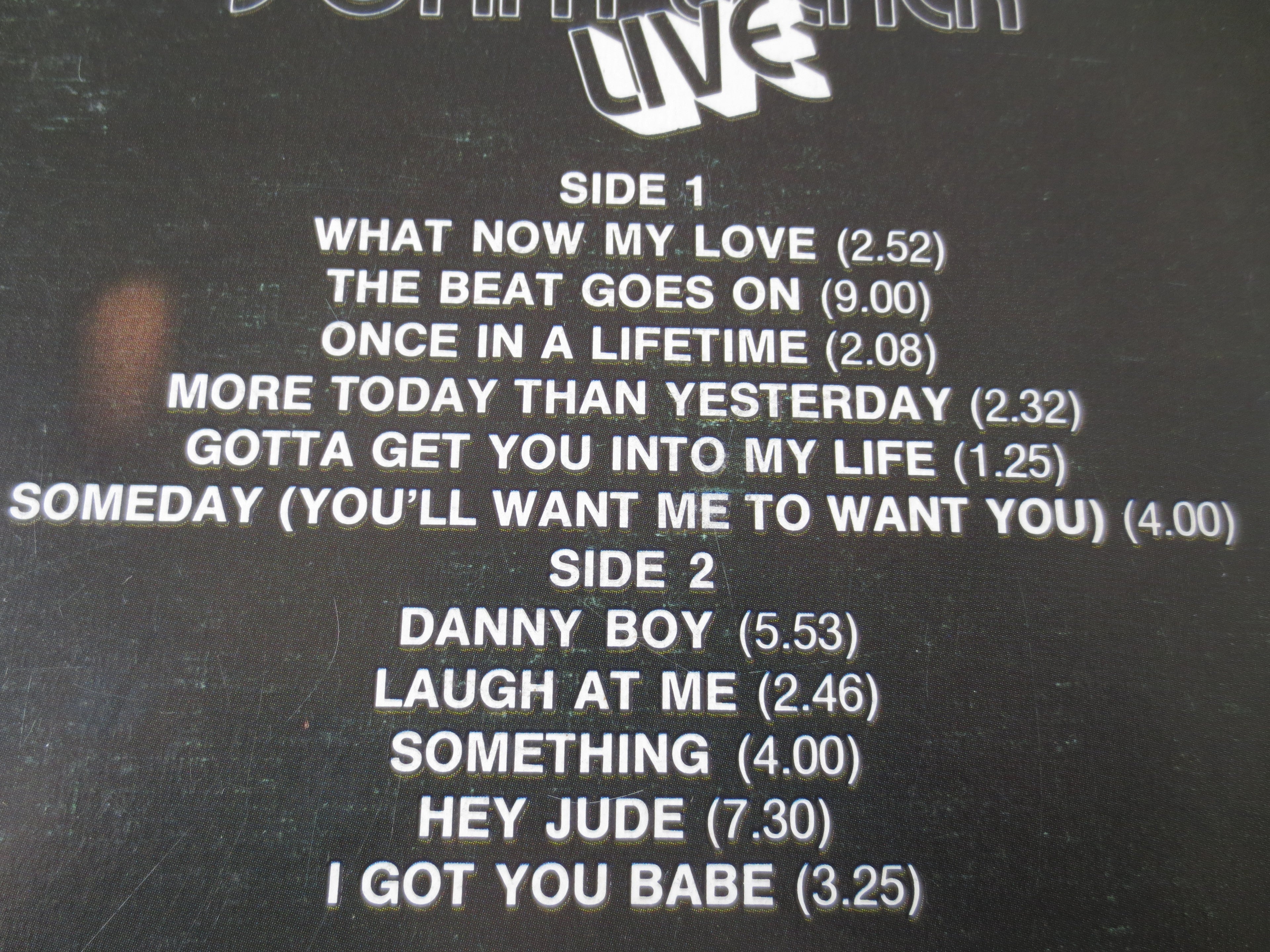 Sonny & Cher – Live (1971) Vinyl LP