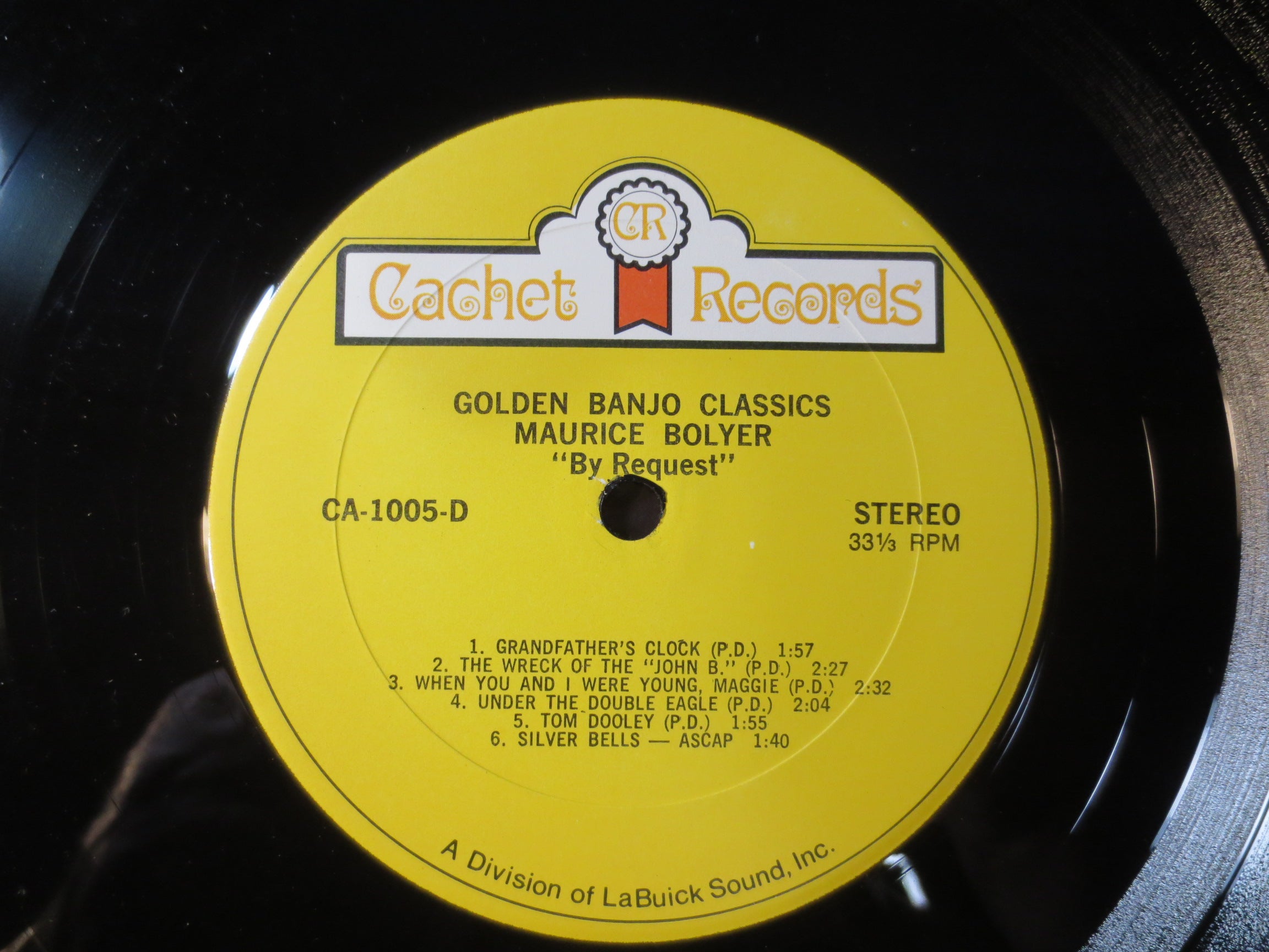 Maurice Bolyer – Golden Banjo Classics (1973) Vinyl 2xLP