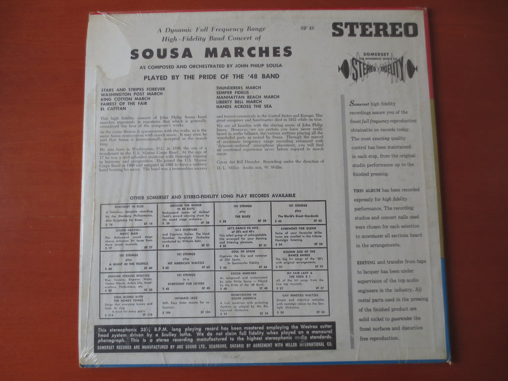 John Philip Sousa – Marching Along (1958) Vinyl LP