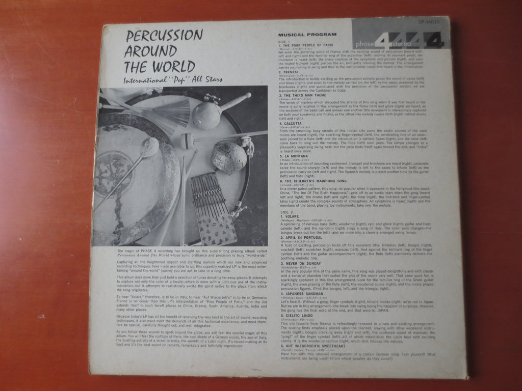 Percussion Around the World (1961) Vinyl LP