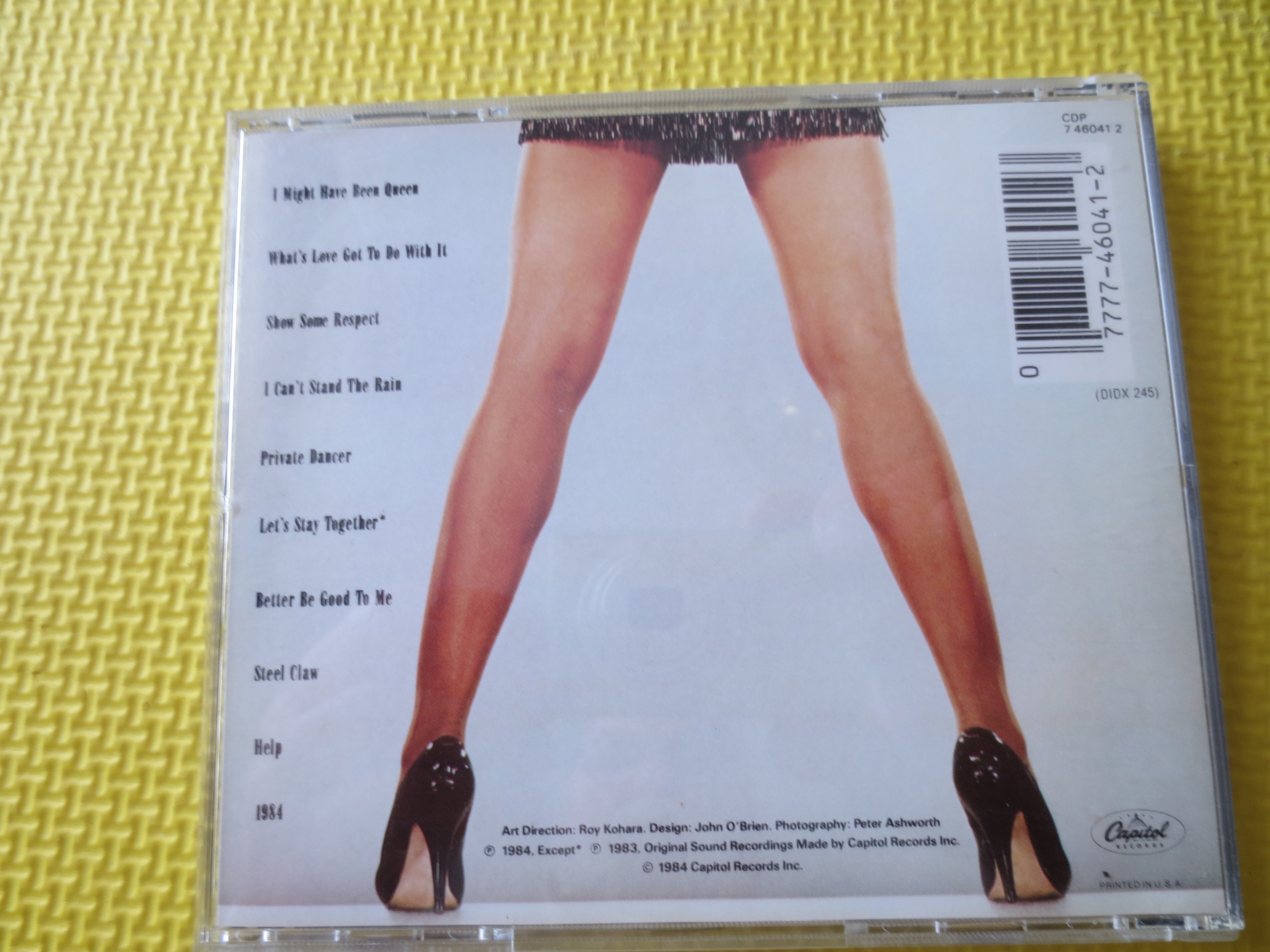 Tina Turner – Private Dancer (1984) CD