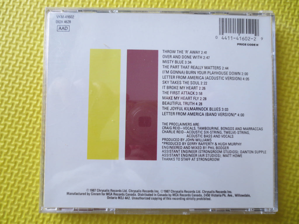 The Proclaimers – This Is the Story (1987) CD