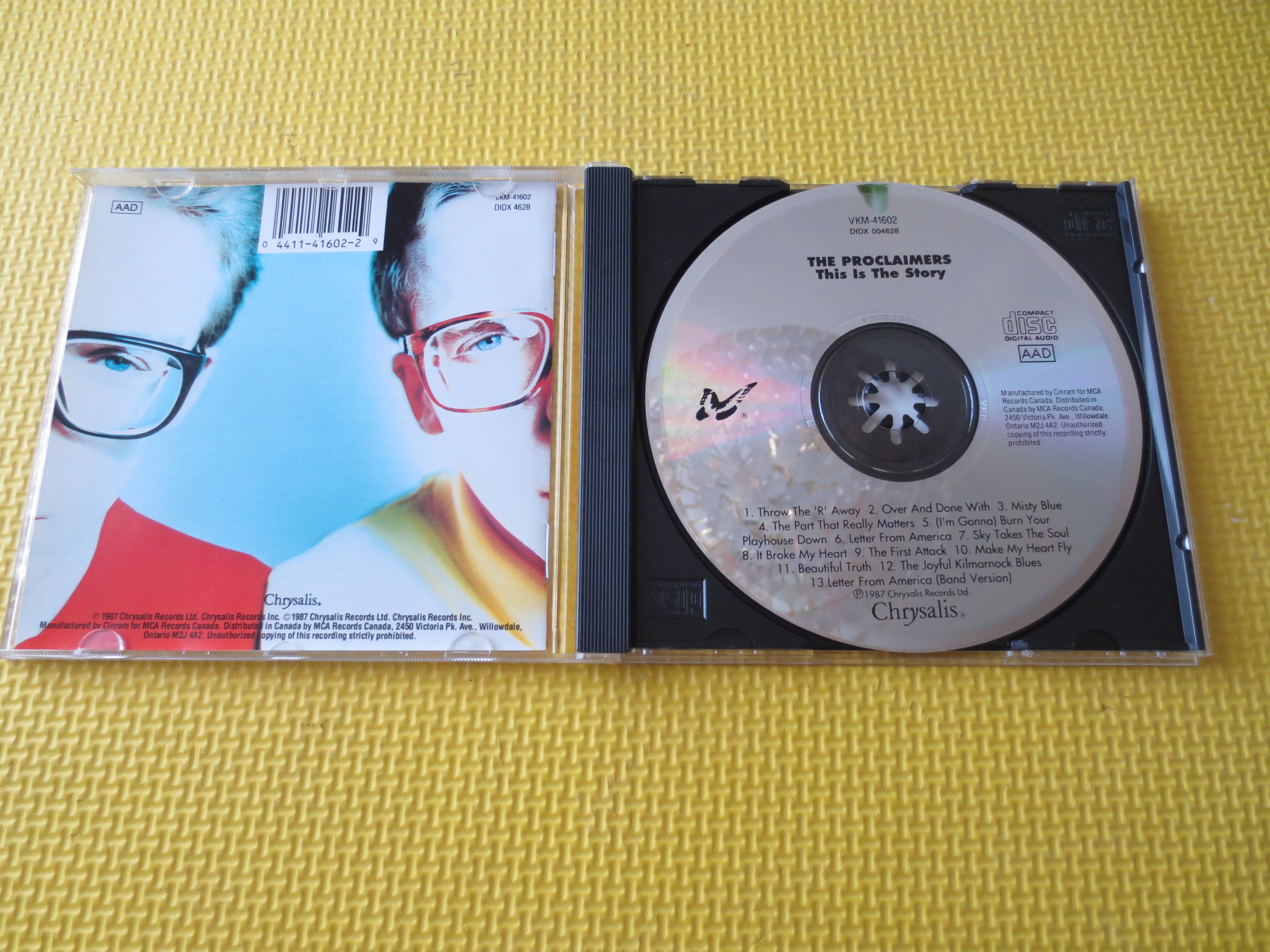 The Proclaimers – This Is the Story (1987) CD