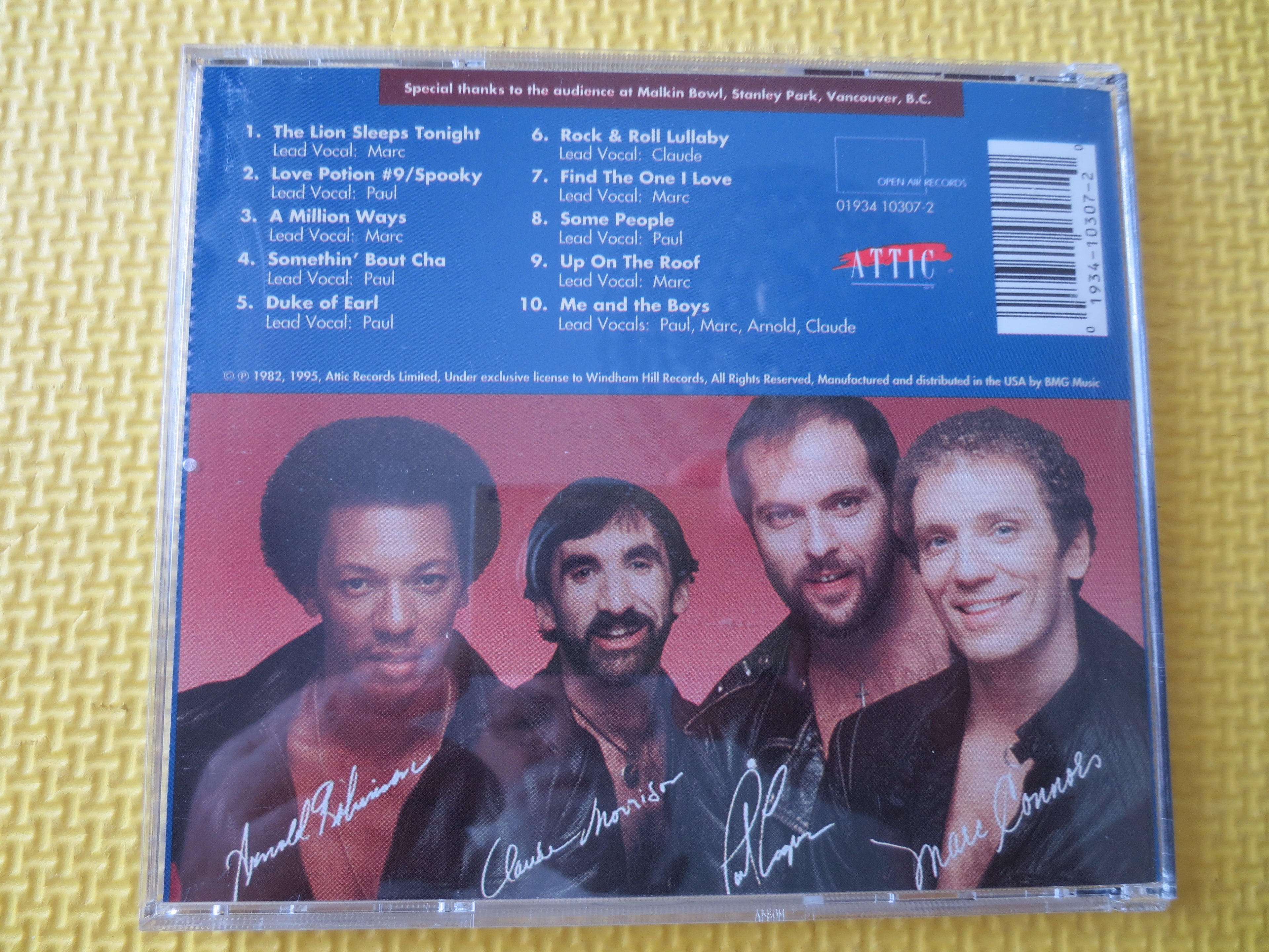 The Nylons – The Nylons (1995) CD