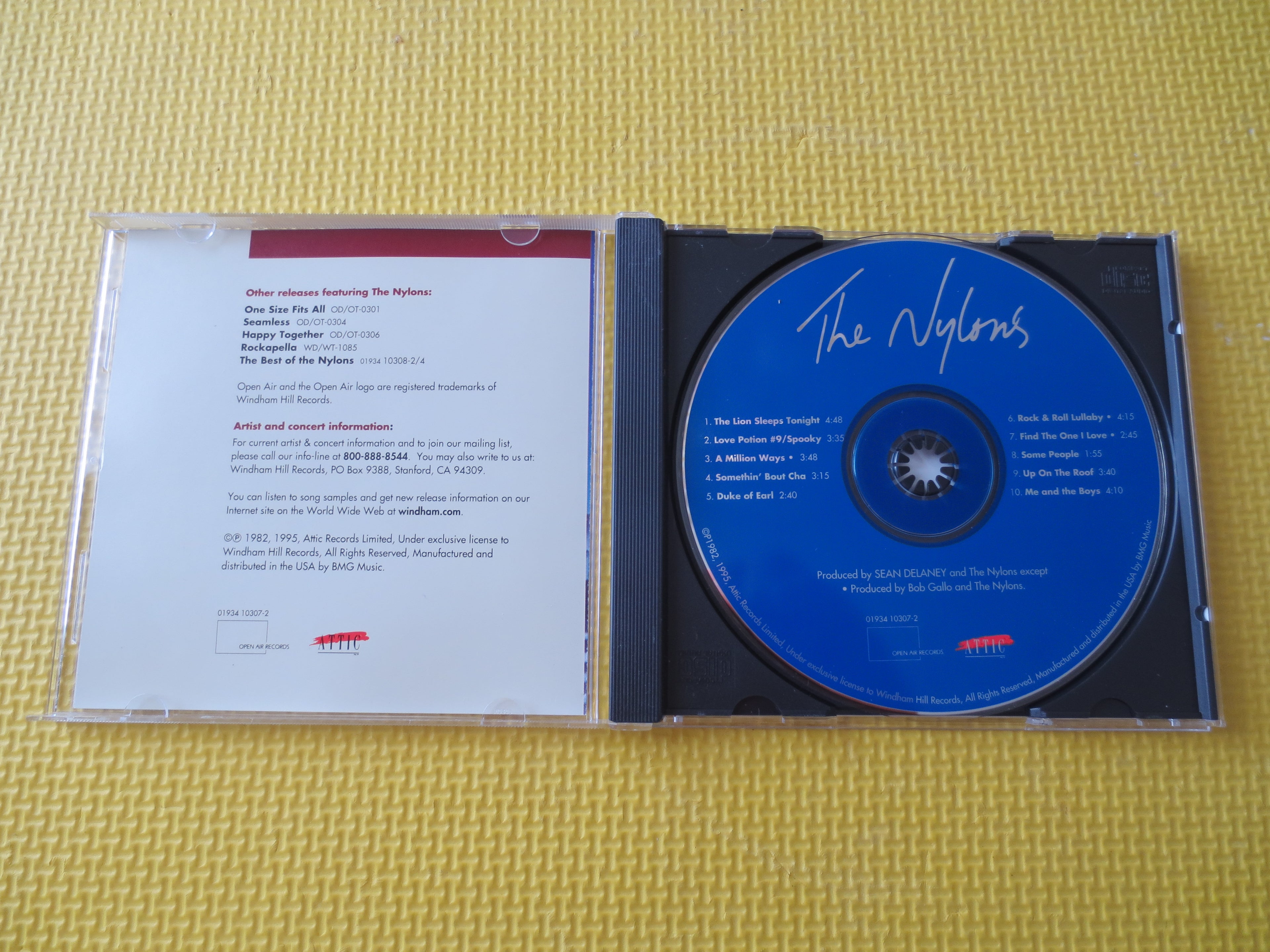 The Nylons – The Nylons (1995) CD