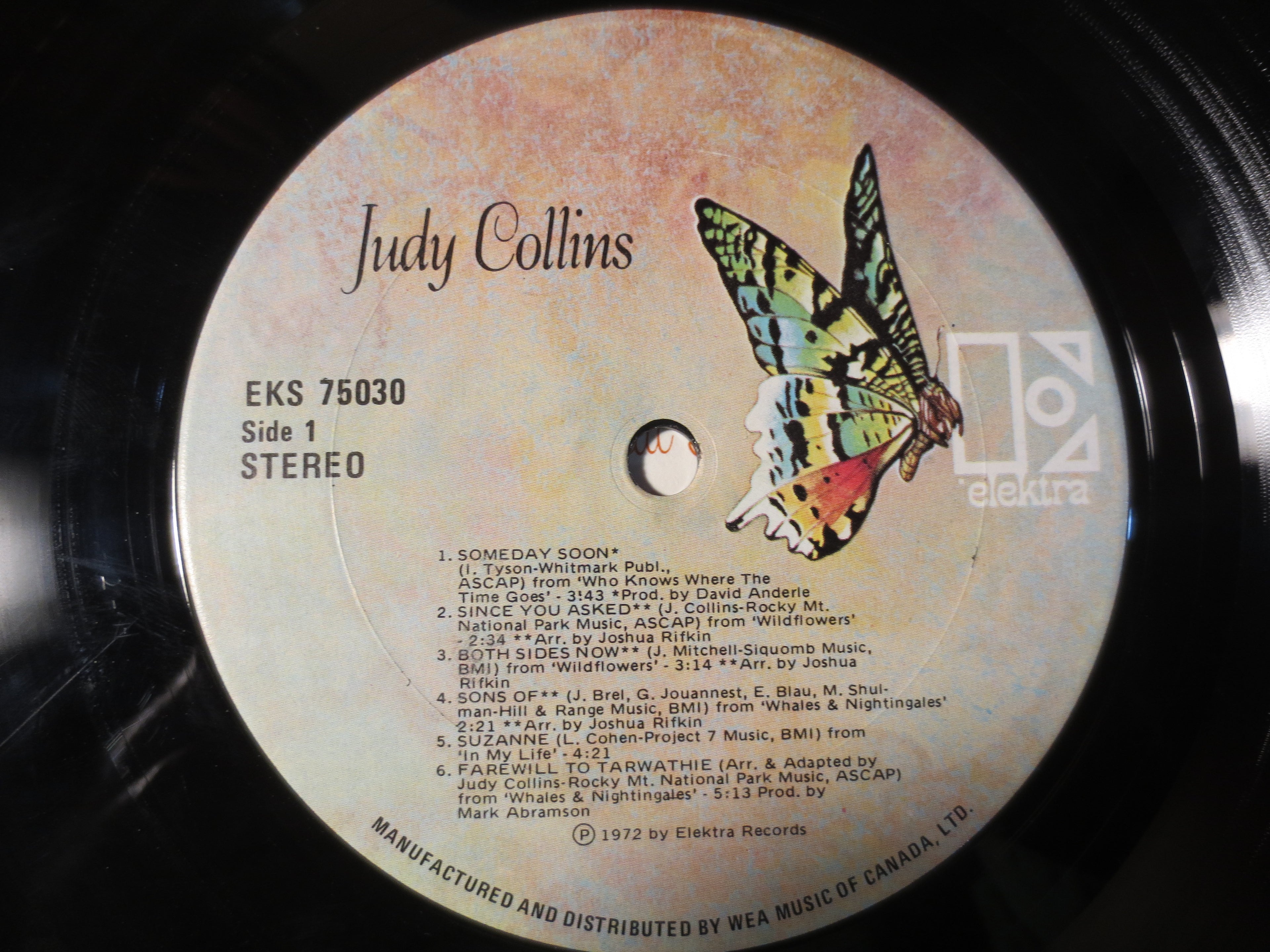 Judy Collins – The Best of Judy Collins (1972) Vinyl LP