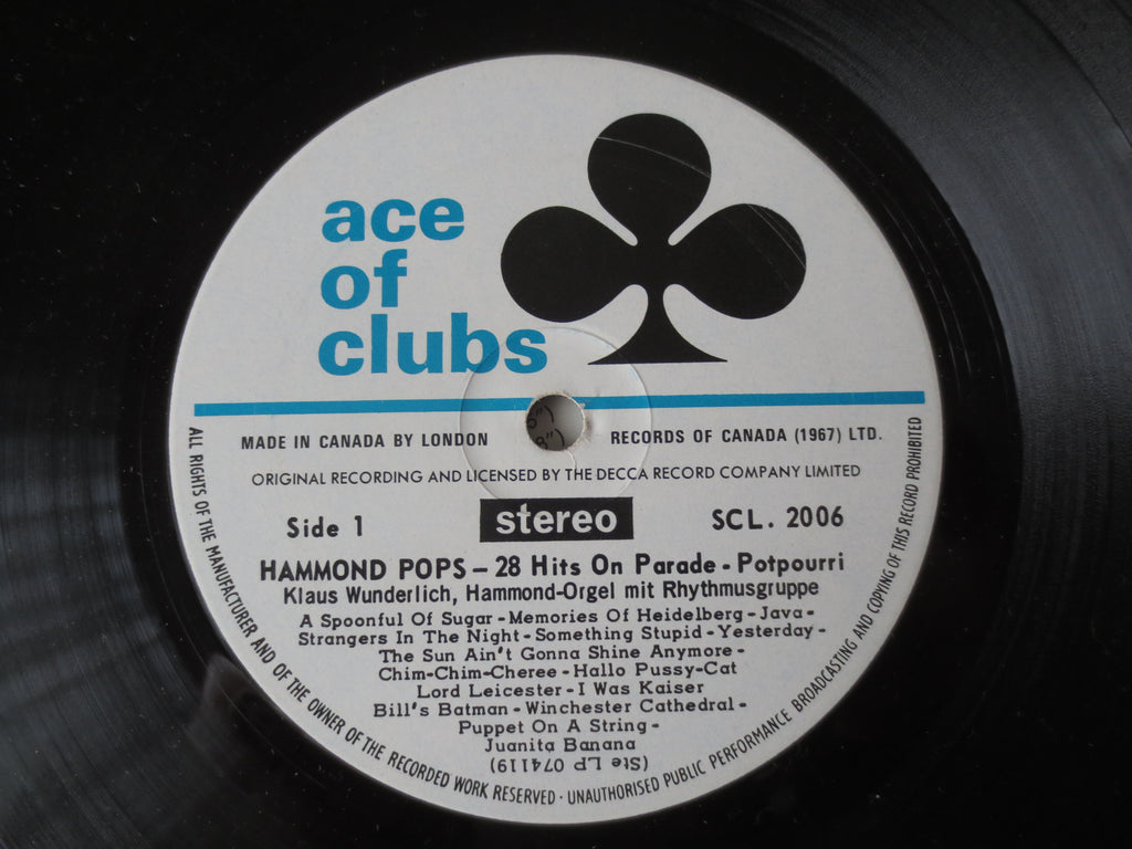 Hammond Pops Orchestra – Hammond Pops (1967) Vinyl LP